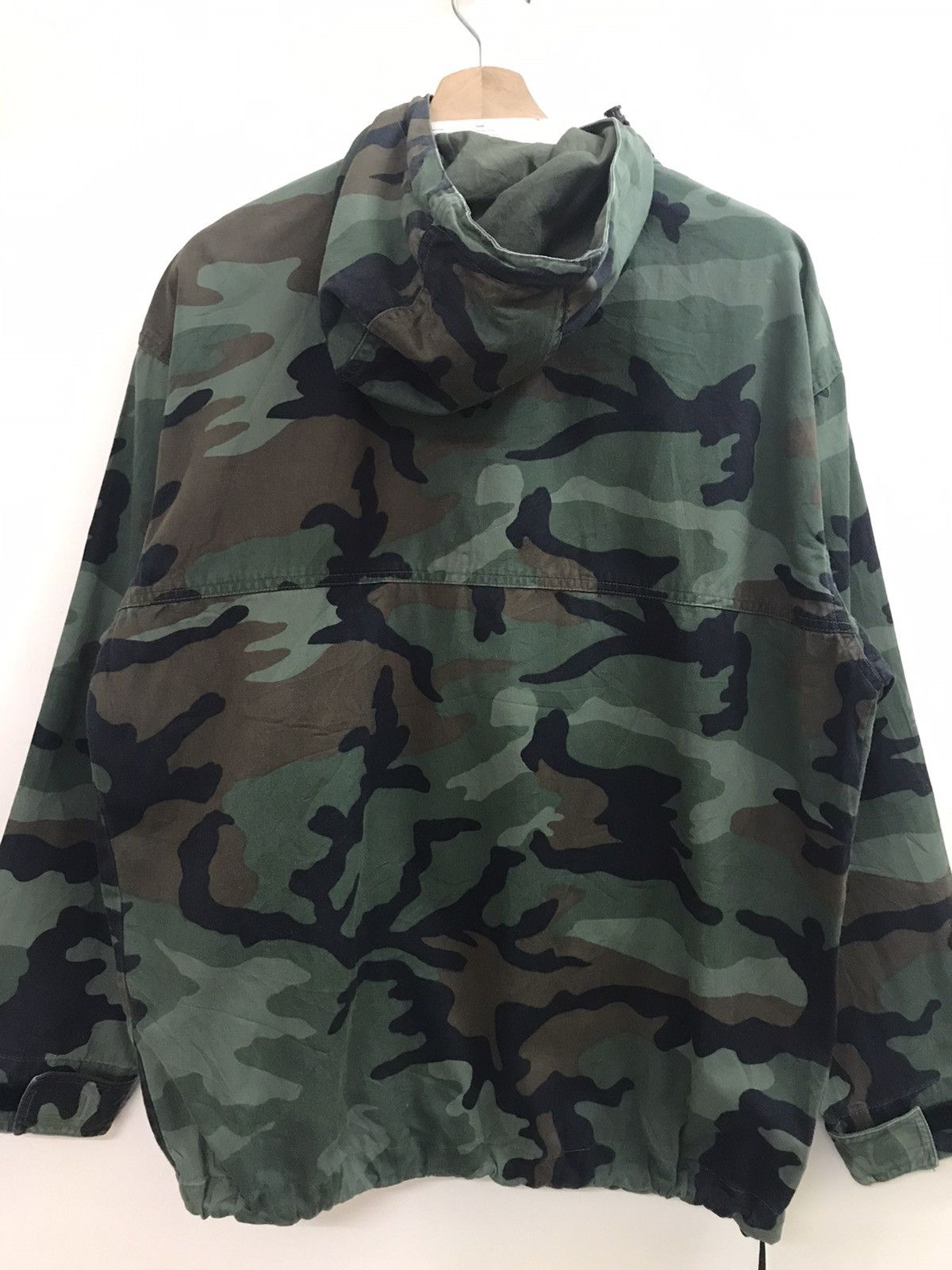 Vintage Vintage 90s USA Flying Force Anorak Camo Pull Over Jacket Size US L / EU 52-54 / 3 - 11 Thumbnail