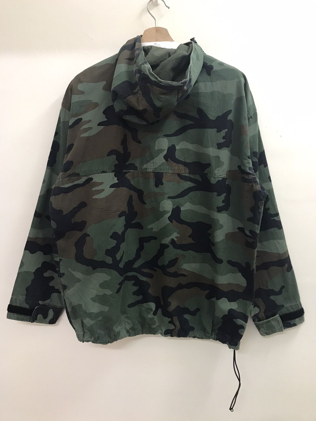 Vintage Vintage 90s USA Flying Force Anorak Camo Pull Over Jacket Size US L / EU 52-54 / 3 - 2 Thumbnail