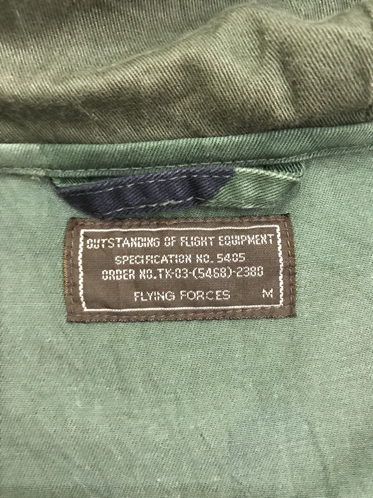 Vintage Vintage 90s USA Flying Force Anorak Camo Pull Over Jacket Size US L / EU 52-54 / 3 - 13 Thumbnail