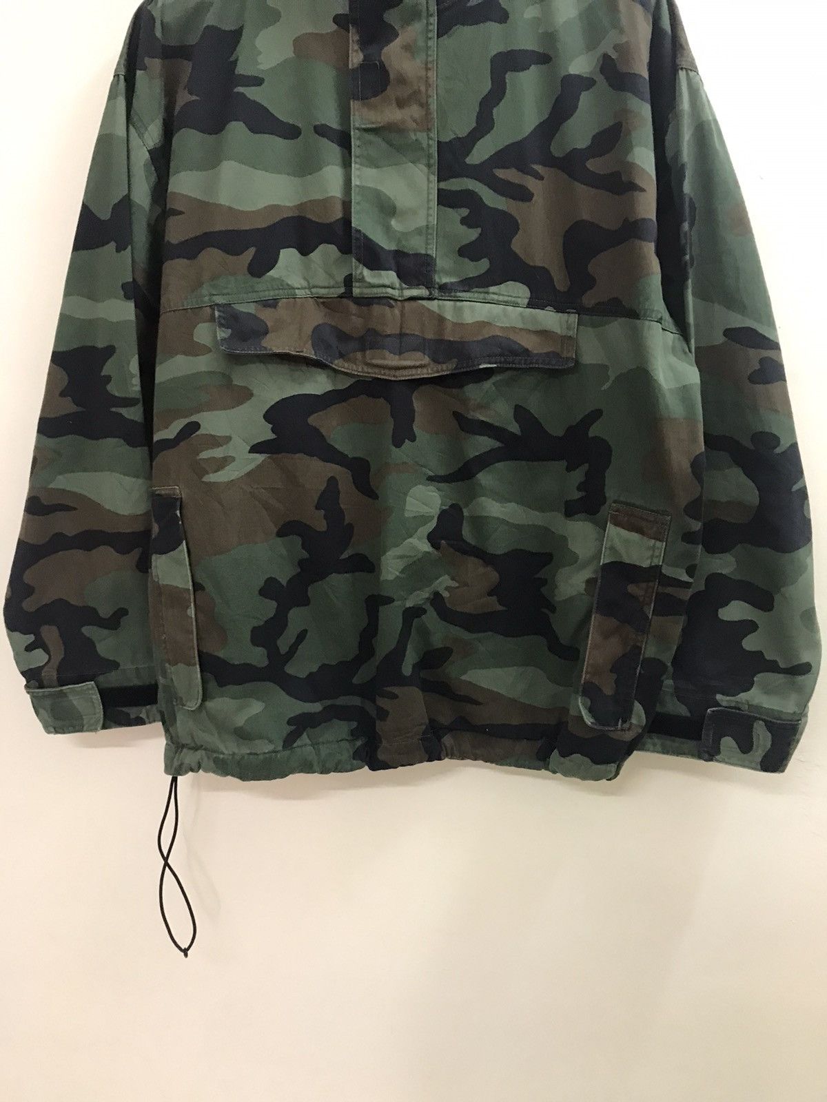 Vintage Vintage 90s USA Flying Force Anorak Camo Pull Over Jacket Size US L / EU 52-54 / 3 - 6 Thumbnail