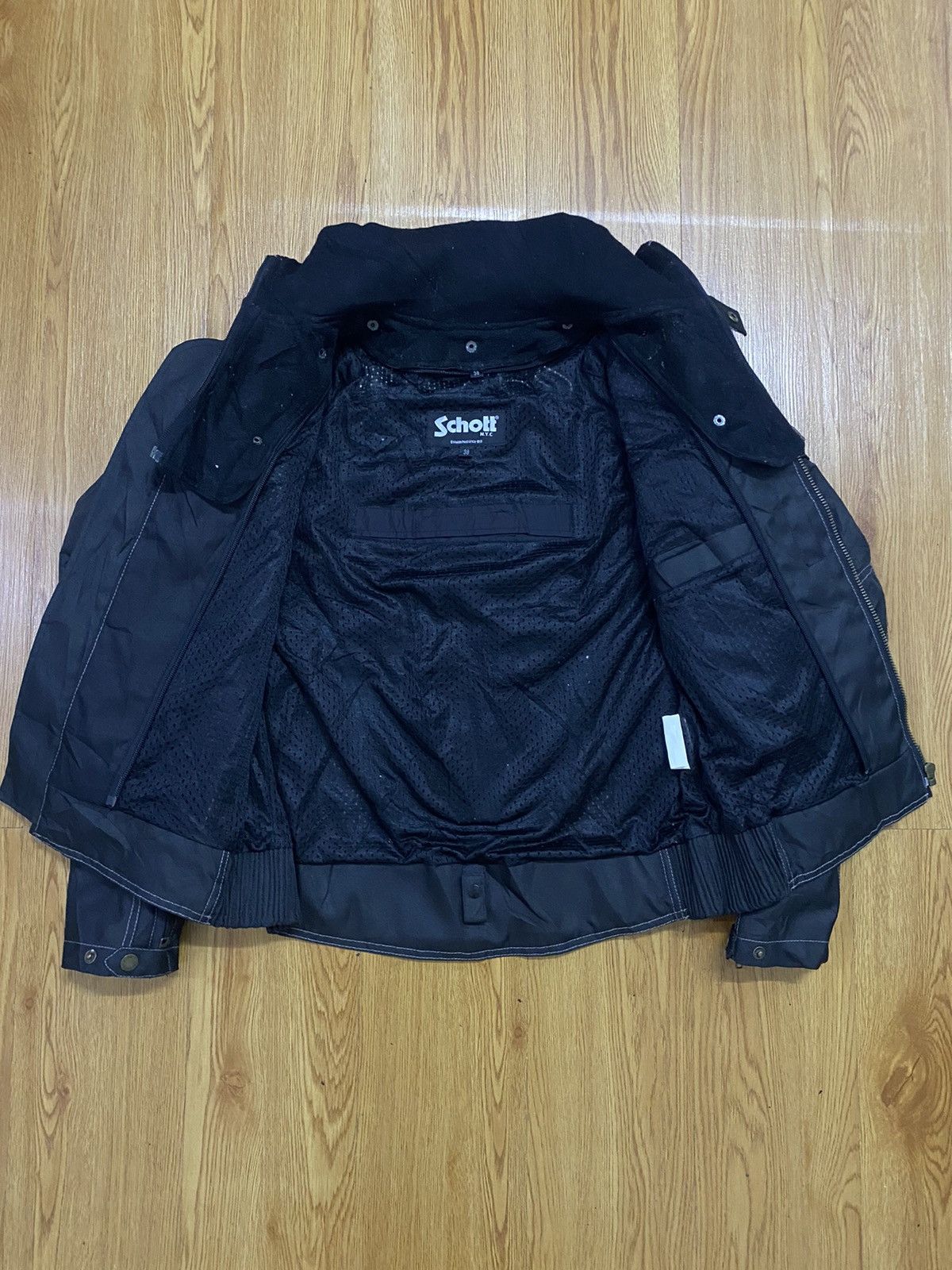 Other Vintage Schott Paded Biker Jacket Size US S / EU 44-46 / 1 - 3 Thumbnail