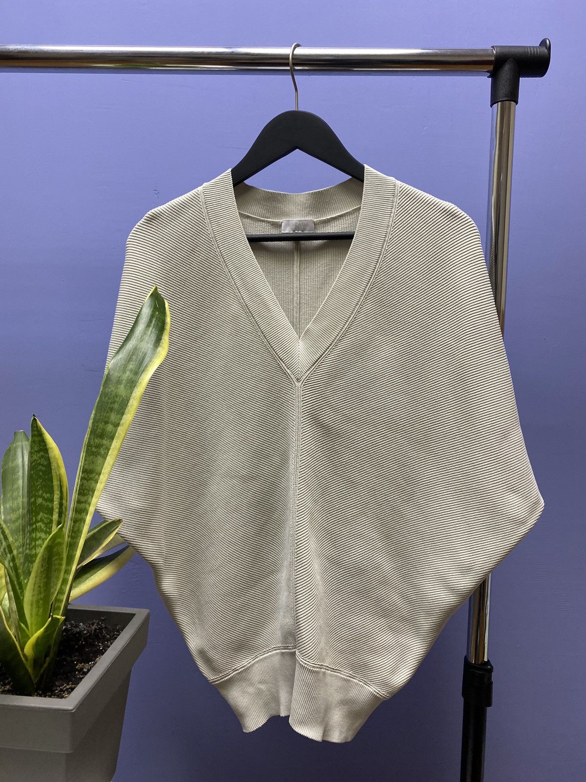 Escada × Escada Sport × Vintage Escada Sport Women Cape Sweater Size L / US 10 / IT 46 - 2 Thumbnail