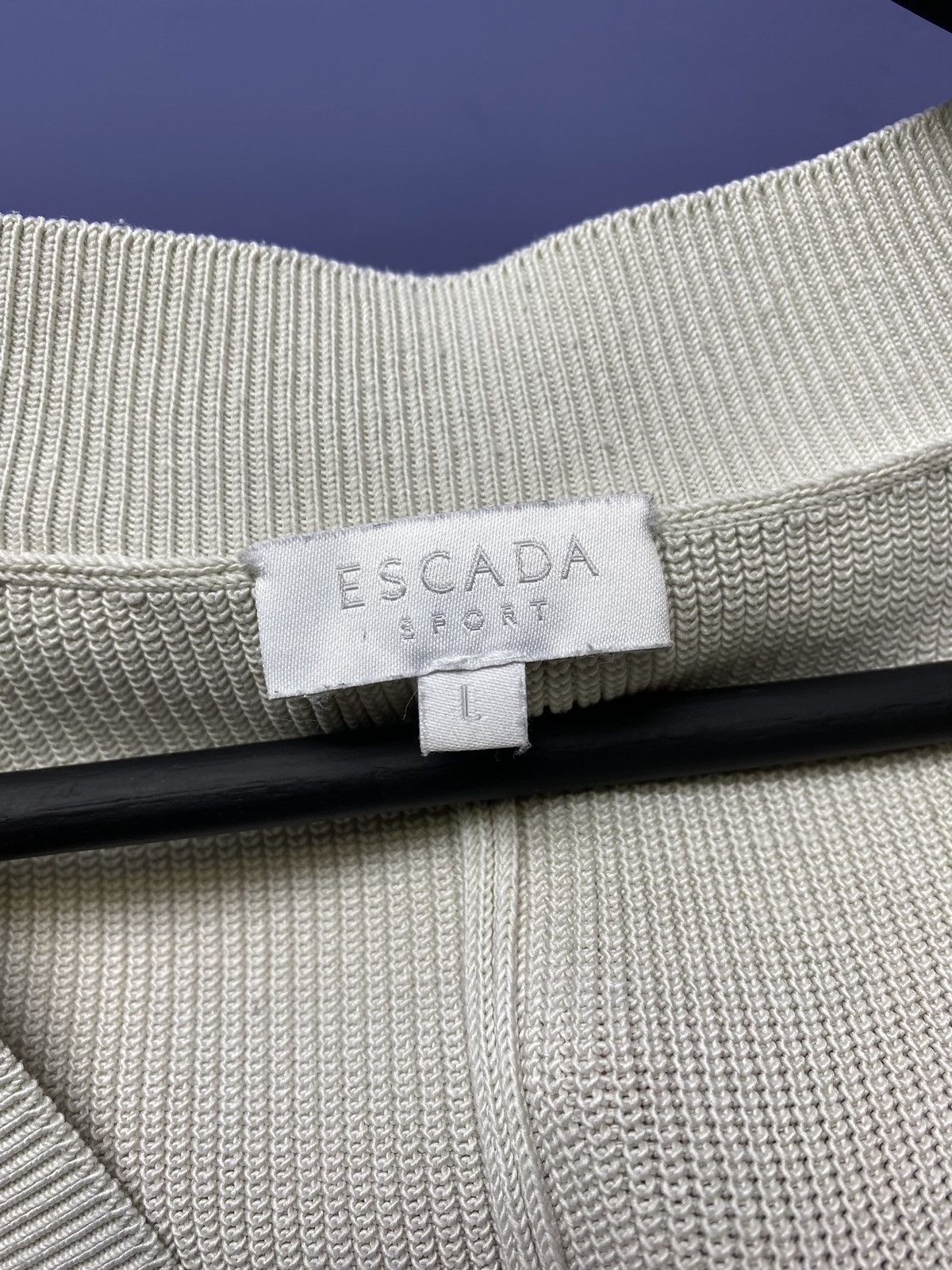 Escada × Escada Sport × Vintage Escada Sport Women Cape Sweater Size L / US 10 / IT 46 - 11 Thumbnail