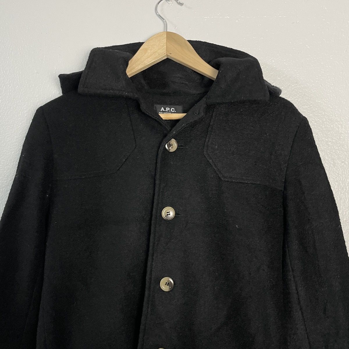 A.P.C. Vintage A.P.C Hoodies Trench Coat Jacket Size US S / EU 44-46 / 1 - 4 Thumbnail