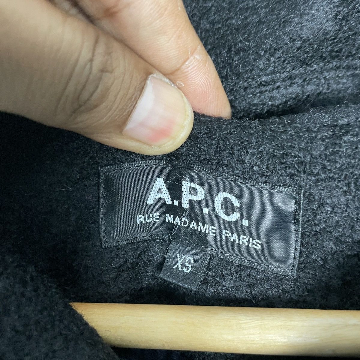 A.P.C. Vintage A.P.C Hoodies Trench Coat Jacket Size US S / EU 44-46 / 1 - 5 Thumbnail