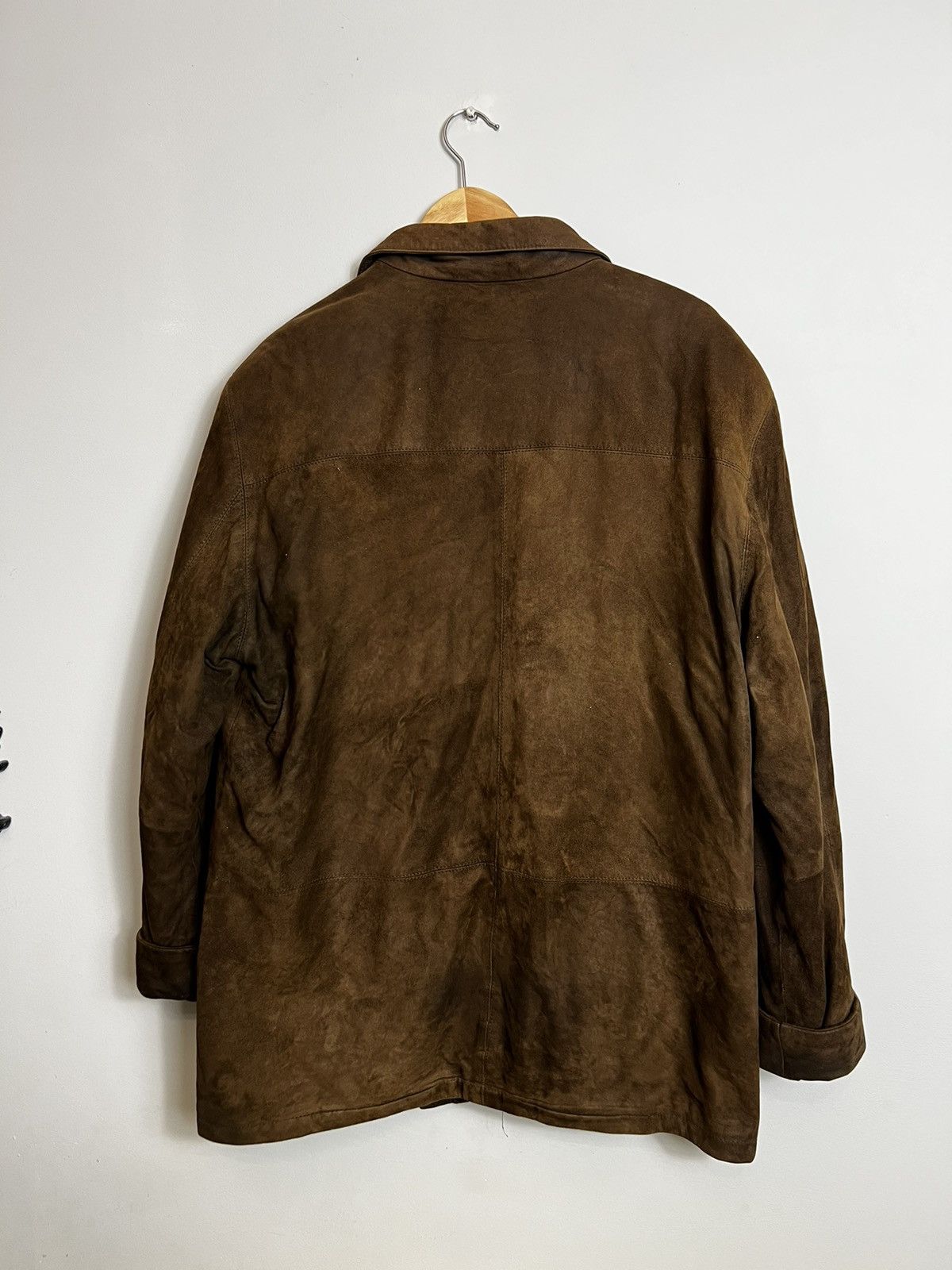 Aigner Rare Vintage Aigner Genuine Real Leather Suede Jacket 90s Size US M / EU 48-50 / 2 - 2 Thumbnail