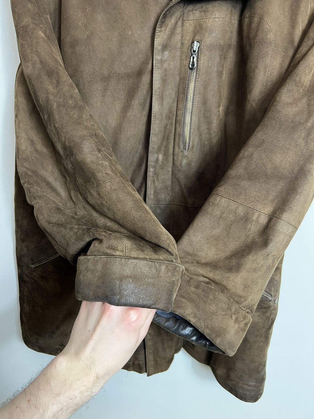 Aigner Rare Vintage Aigner Genuine Real Leather Suede Jacket 90s Size US M / EU 48-50 / 2 - 8 Thumbnail