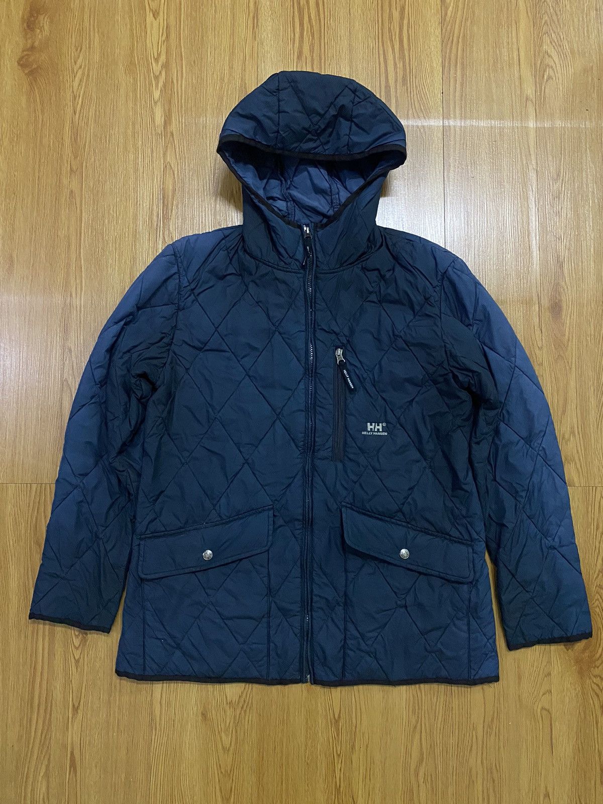 Helly Hansen × Vintage Helly Hansen Quilted Jacket Size US L / EU 52-54 / 3 - 1 Thumbnail