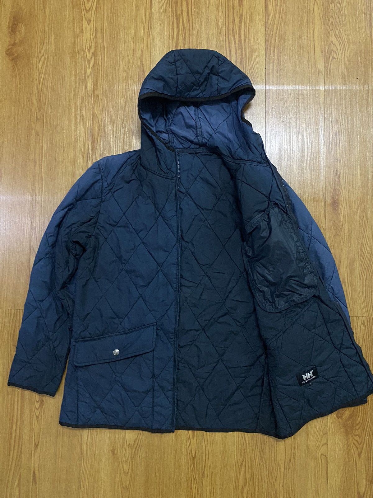 Helly Hansen × Vintage Helly Hansen Quilted Jacket Size US L / EU 52-54 / 3 - 2 Thumbnail