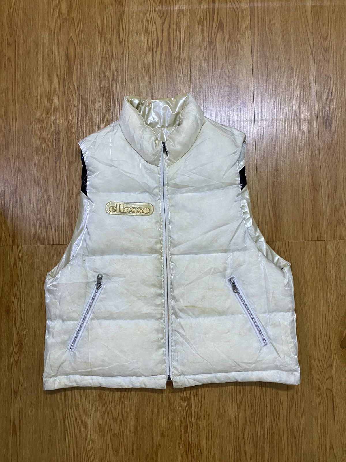 Ellesse Vintage Ellese Reversible Puffer Vest Jacket Size US M / EU 48-50 / 2 - 3 Thumbnail