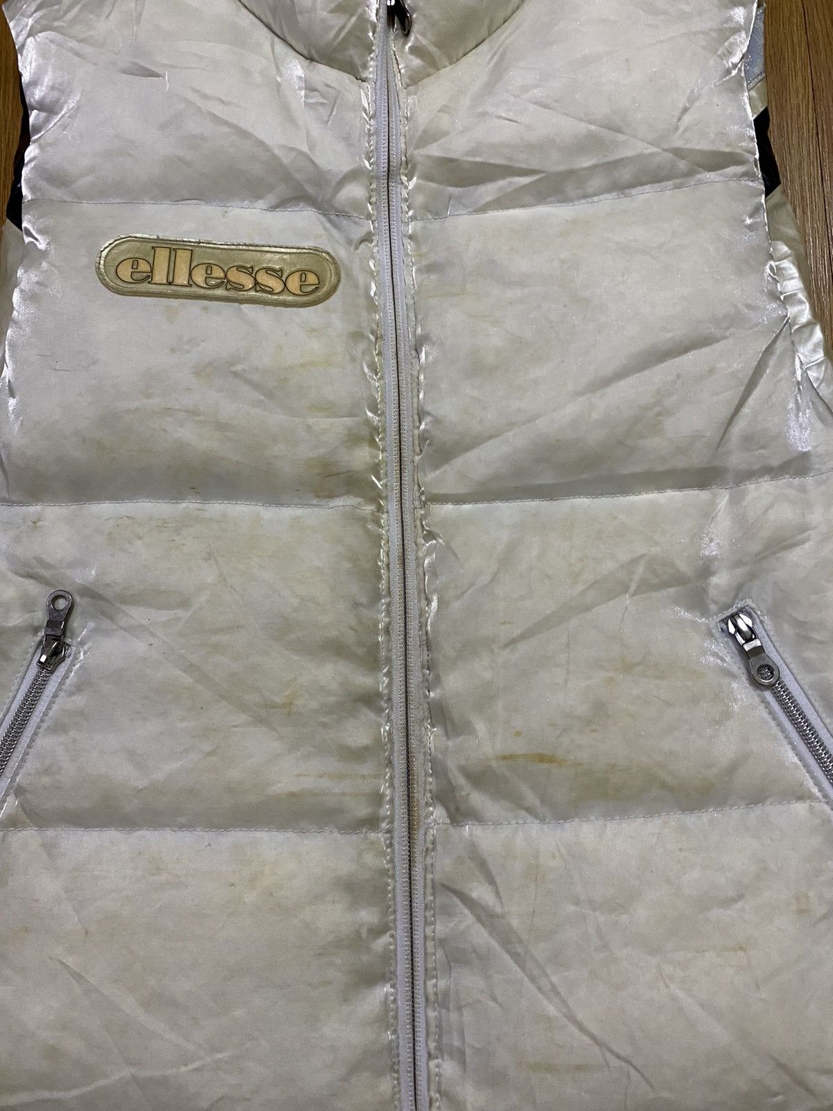 Ellesse Vintage Ellese Reversible Puffer Vest Jacket Size US M / EU 48-50 / 2 - 10 Thumbnail