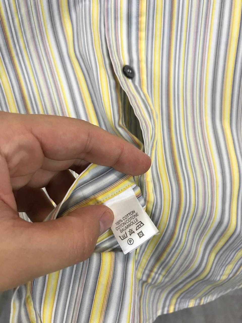 Paul Smith Paul Smith designer multicolor stripped shirt Size US L / EU 52-54 / 3 - 6 Thumbnail