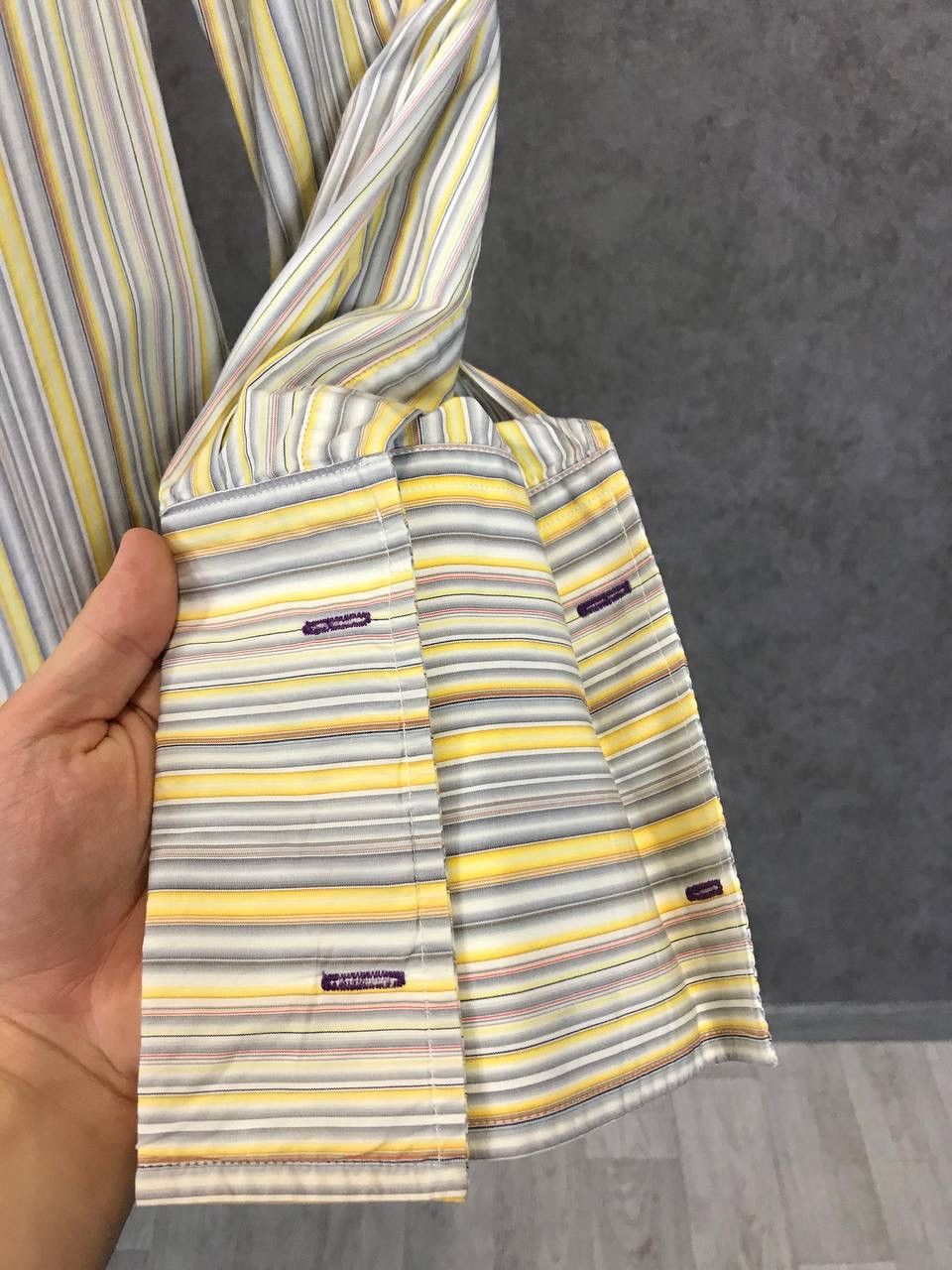 Paul Smith Paul Smith designer multicolor stripped shirt Size US L / EU 52-54 / 3 - 7 Thumbnail