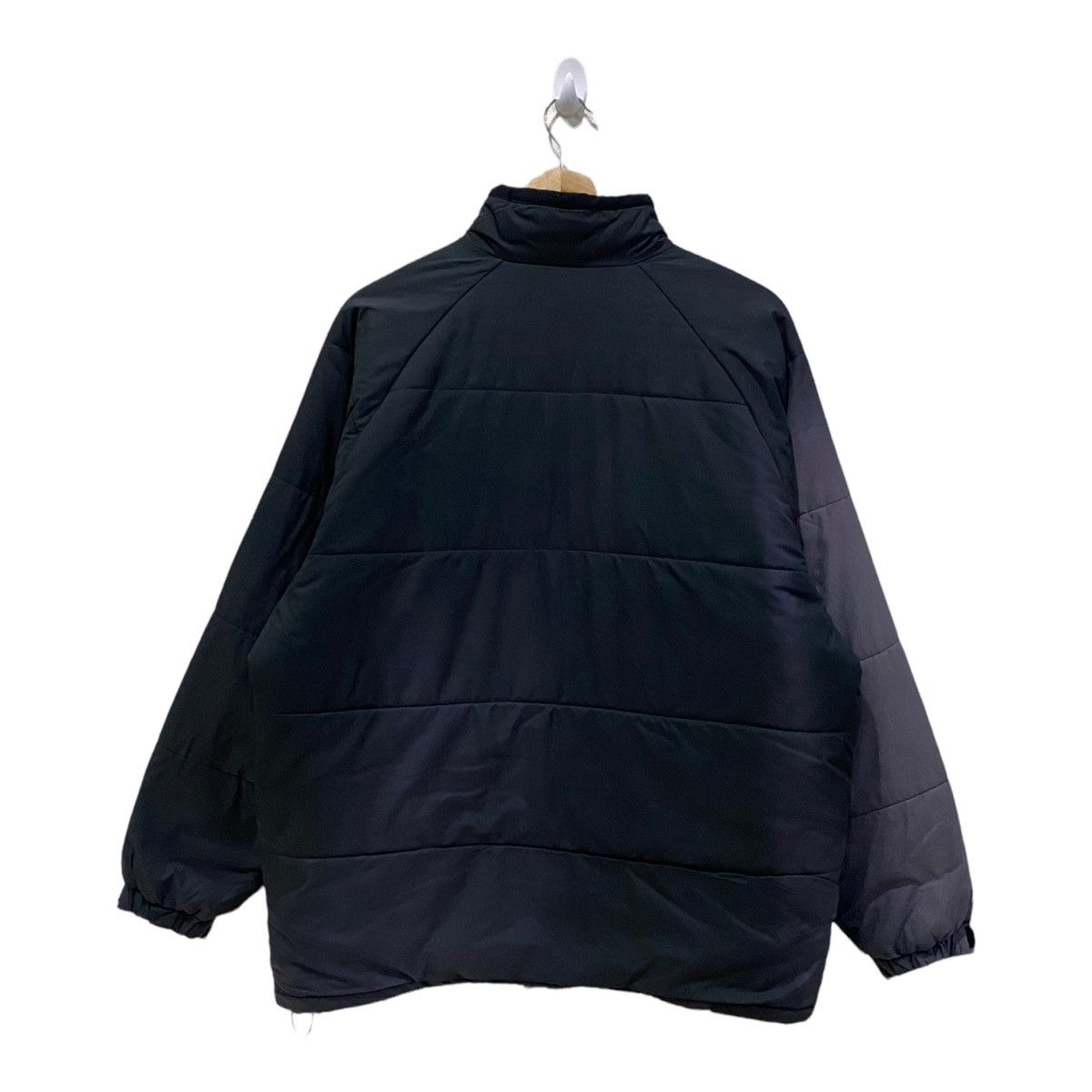 Nike 🔥VINTAGE 90s NIKE SUN FADED BLACK PUFFER JACKET Size US L / EU 52-54 / 3 - 4 Thumbnail