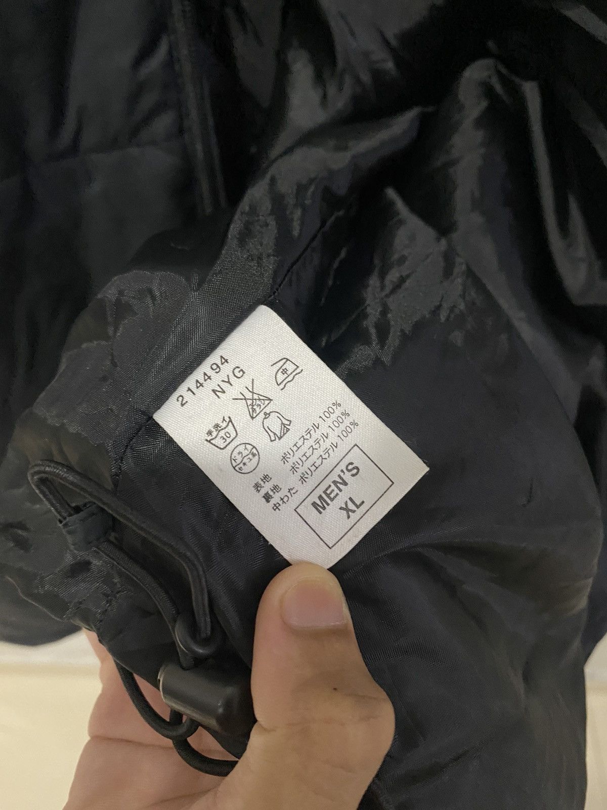 Nike 🔥VINTAGE 90s NIKE SUN FADED BLACK PUFFER JACKET Size US L / EU 52-54 / 3 - 12 Thumbnail