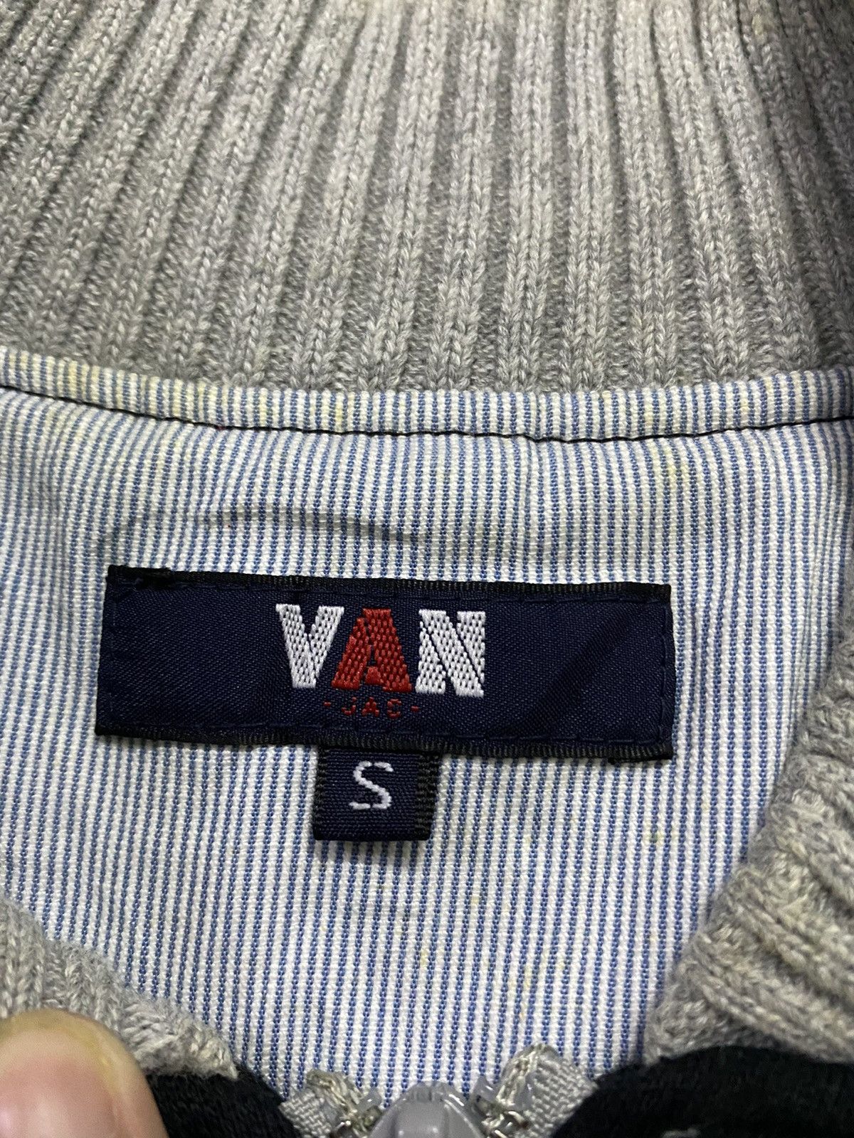 Van × Vintage Vintage Van JAC Patch Logo Varsity Jacket Size US S / EU 44-46 / 1 - 10 Thumbnail