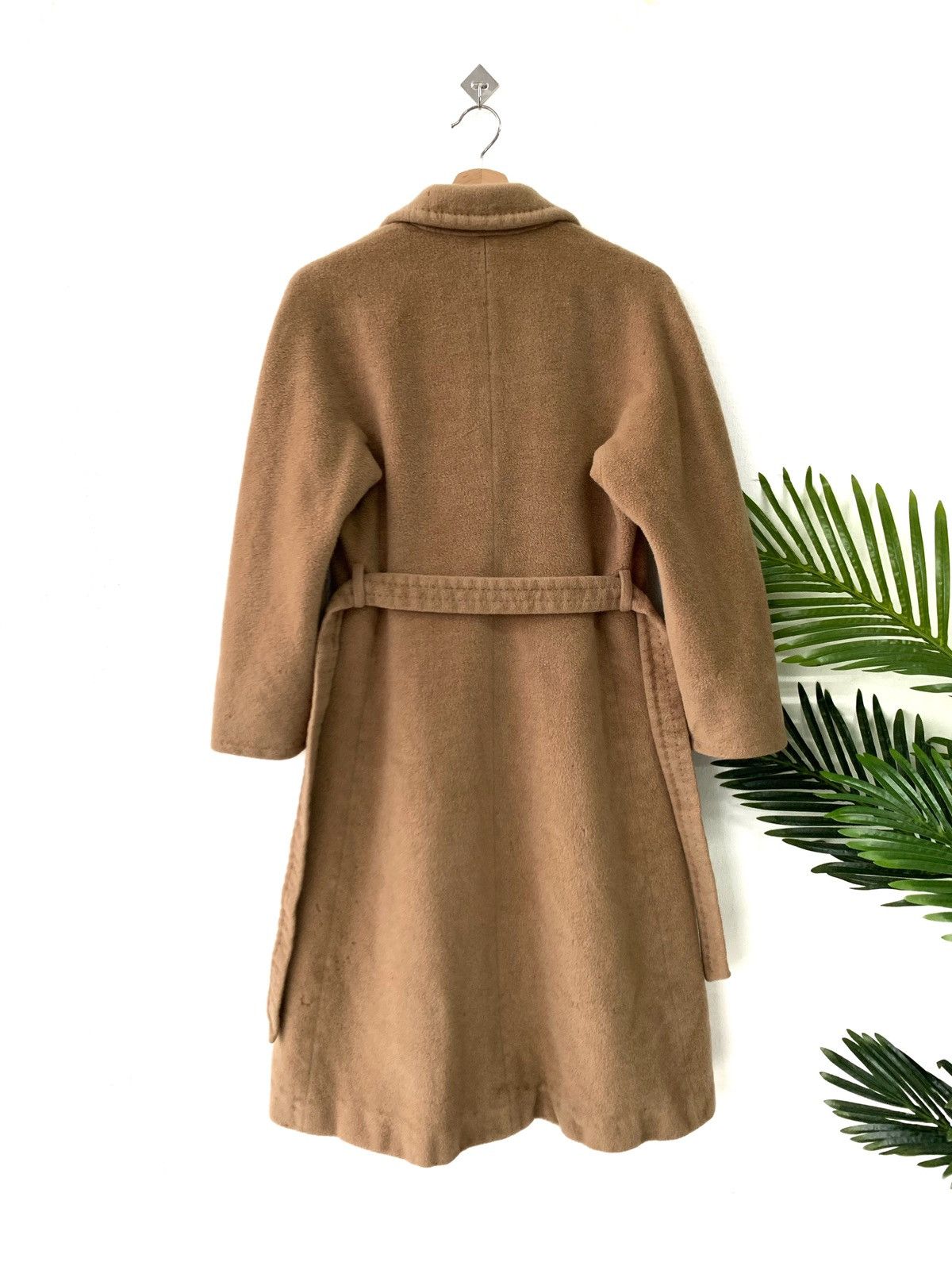 Max Mara Vintage Max Mara Made in Italy Wool Long Coat Size XS / US 0-2 / IT 36-38 - 4 Thumbnail