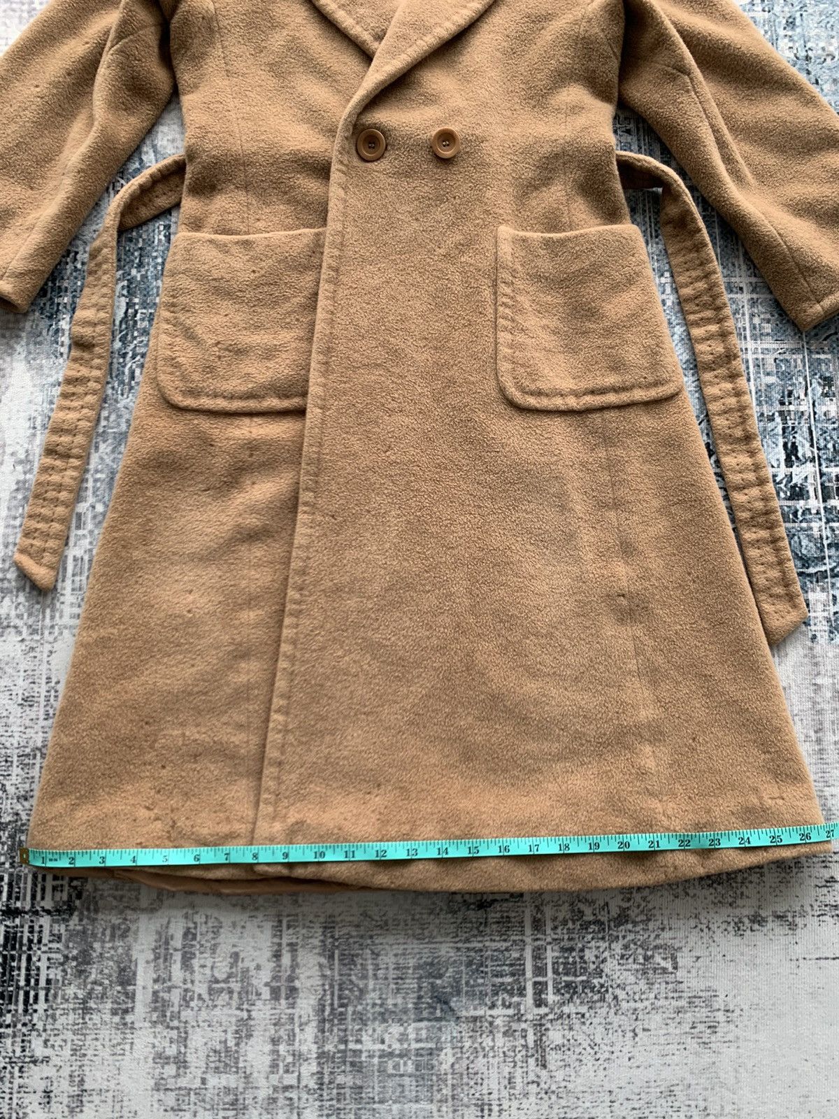 Max Mara Vintage Max Mara Made in Italy Wool Long Coat Size XS / US 0-2 / IT 36-38 - 22 Thumbnail