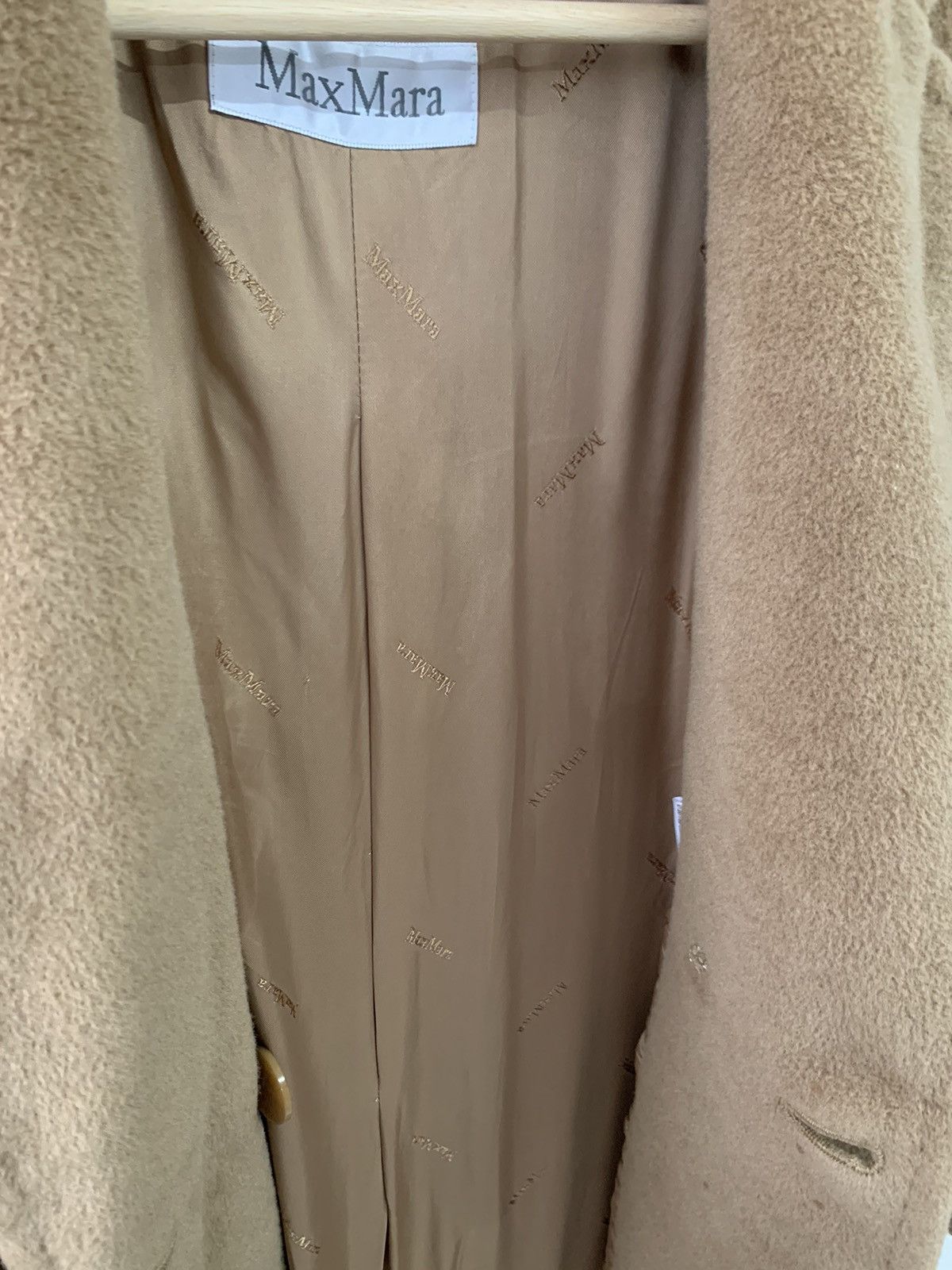Max Mara Vintage Max Mara Made in Italy Wool Long Coat Size XS / US 0-2 / IT 36-38 - 16 Thumbnail