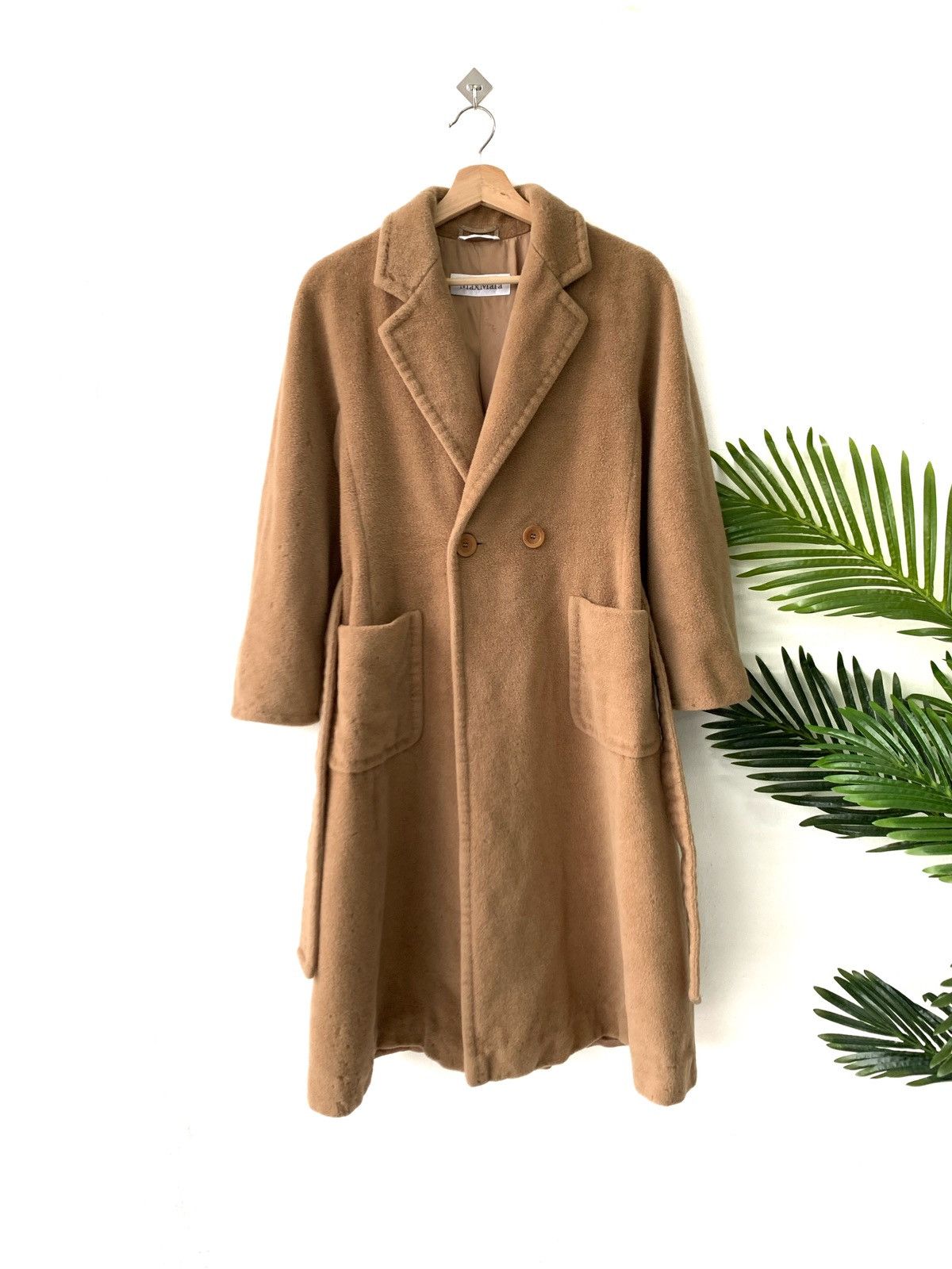 Max Mara Vintage Max Mara Made in Italy Wool Long Coat Size XS / US 0-2 / IT 36-38 - 2 Thumbnail