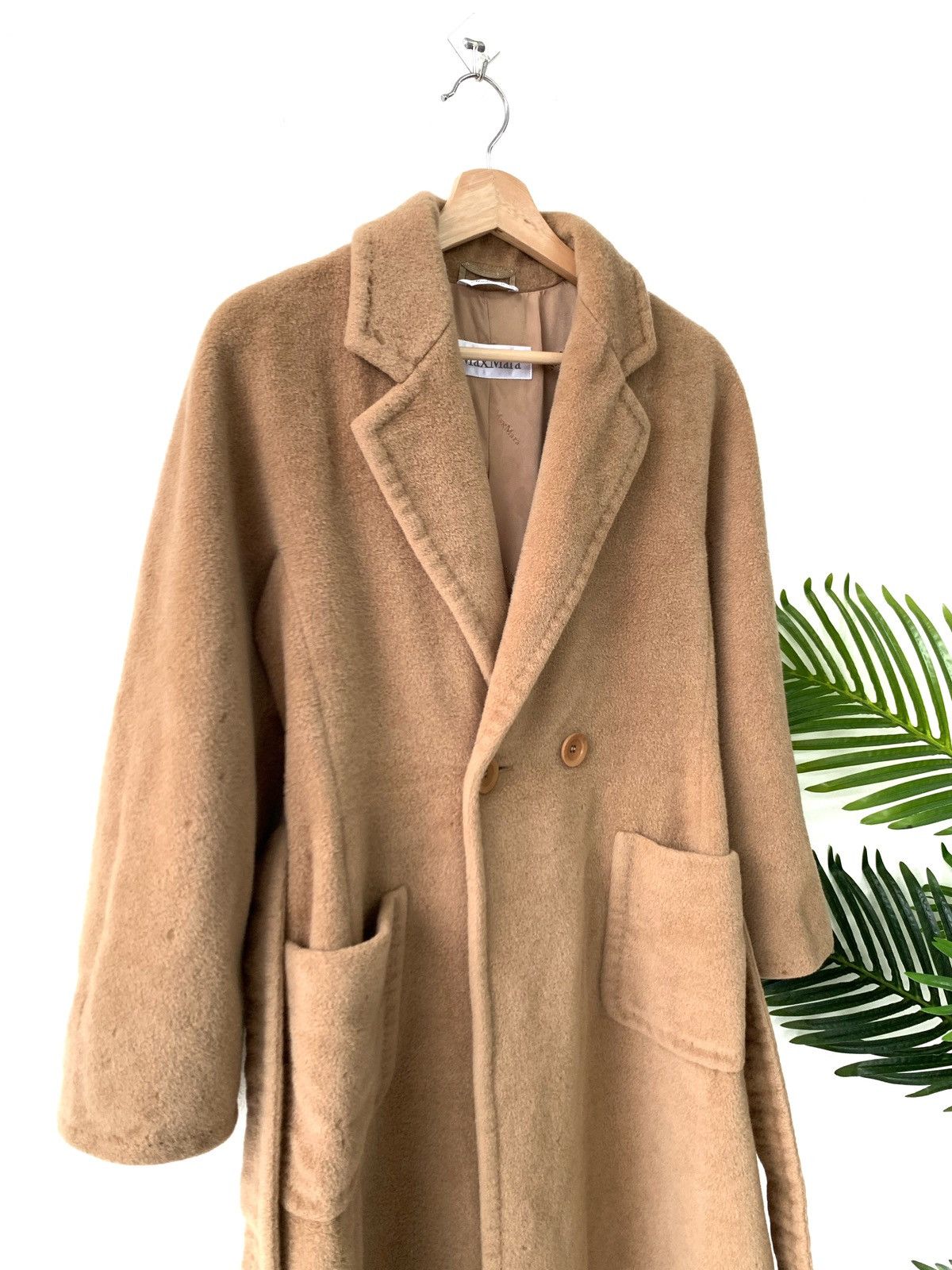 Max Mara Vintage Max Mara Made in Italy Wool Long Coat Size XS / US 0-2 / IT 36-38 - 5 Thumbnail