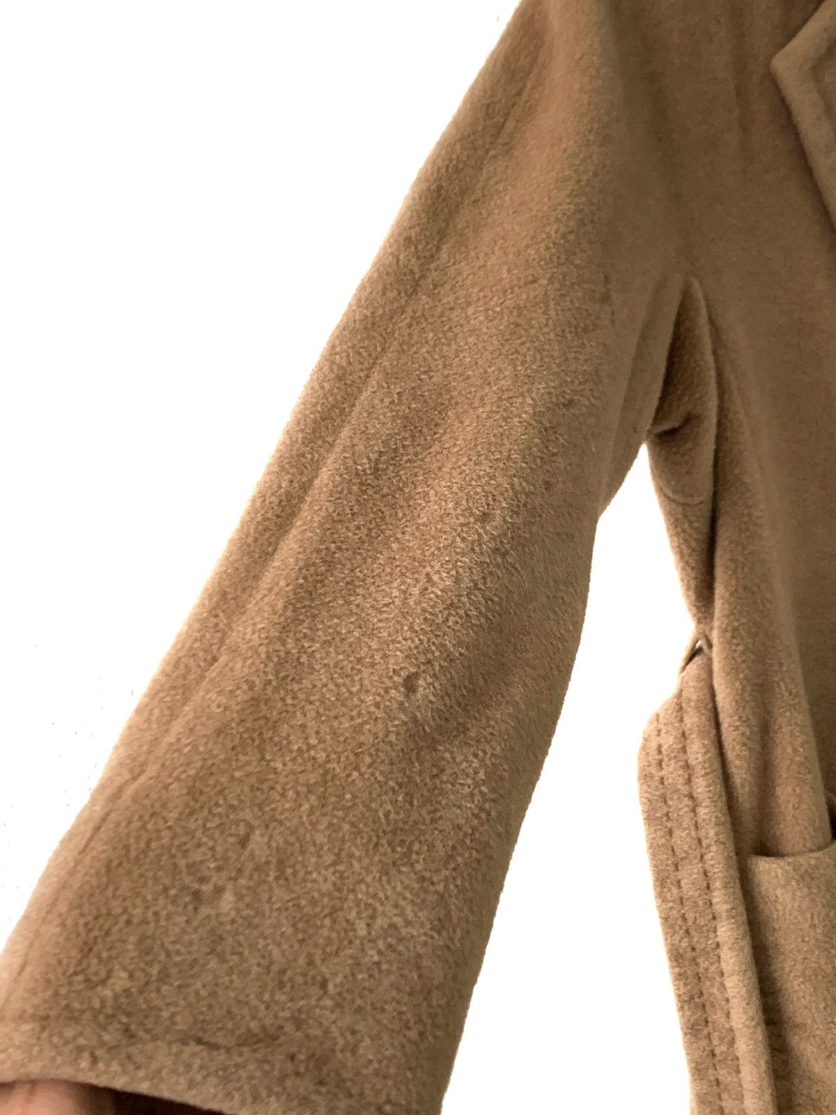 Max Mara Vintage Max Mara Made in Italy Wool Long Coat Size XS / US 0-2 / IT 36-38 - 9 Thumbnail