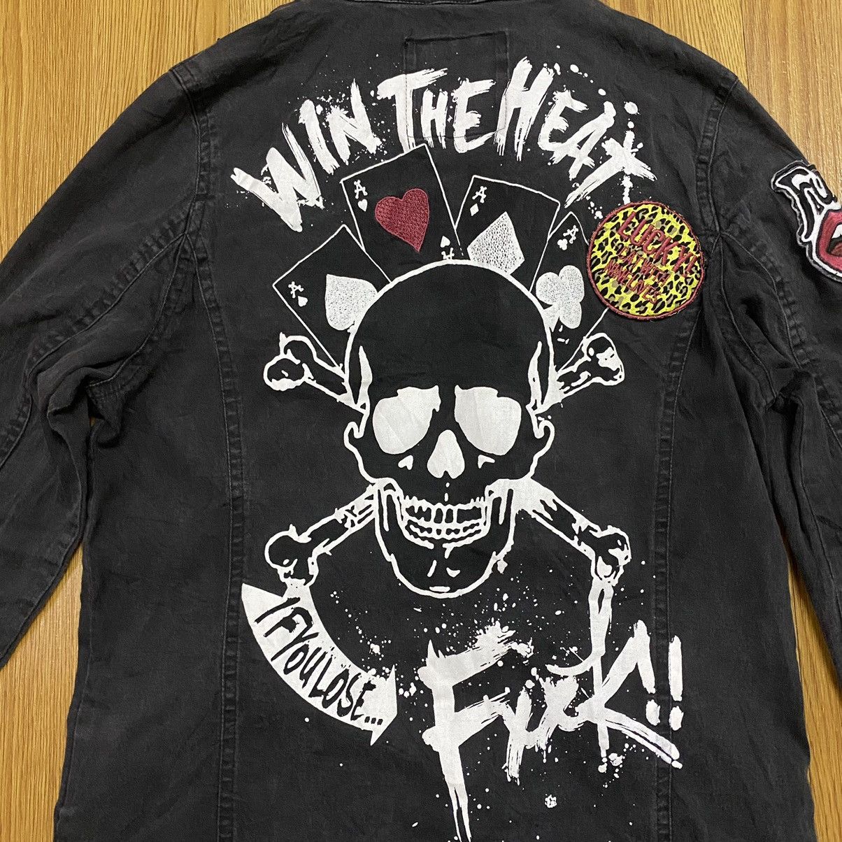Japanese Brand × Seditionaries JSG Punk Style Win The Heat Skull Big Logo Overall Size US S / EU 44-46 / 1 - 11 Thumbnail