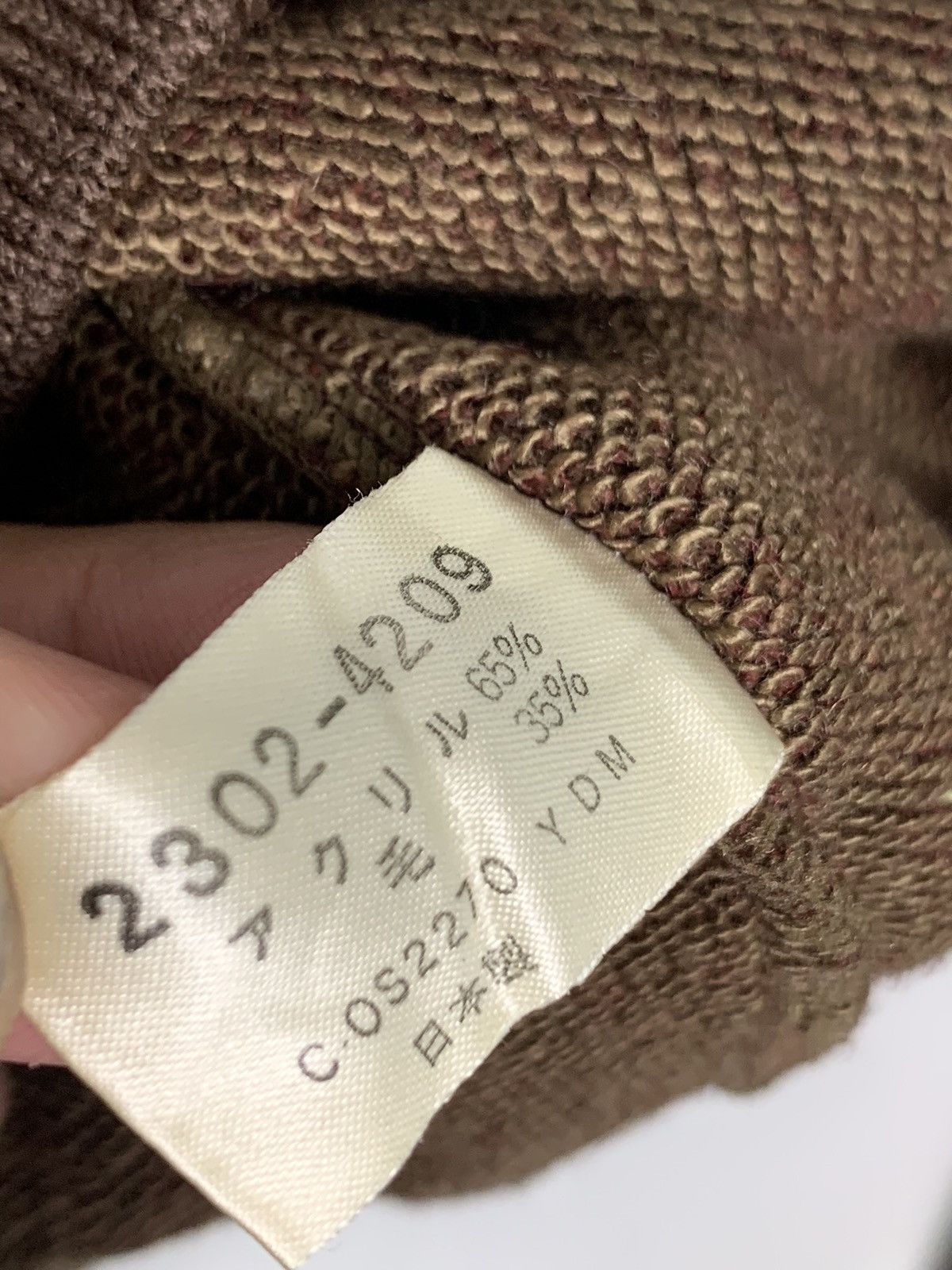 Designer Vintage Mugger Embroidered Logo Brown Crewneck Travis Scott Size US M / EU 48-50 / 2 - 5 Thumbnail