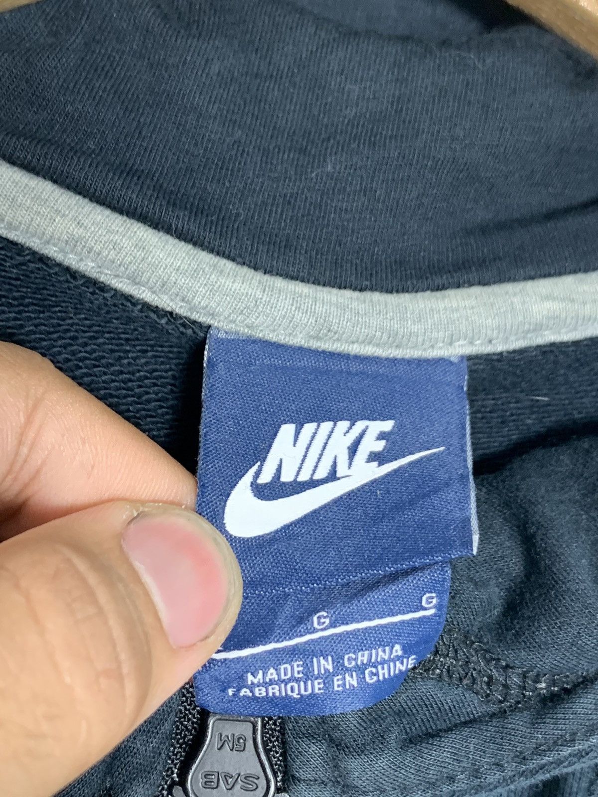 Nike Vintage Distressed Nike Zipper Hoodie Size US M / EU 48-50 / 2 - 6 Thumbnail