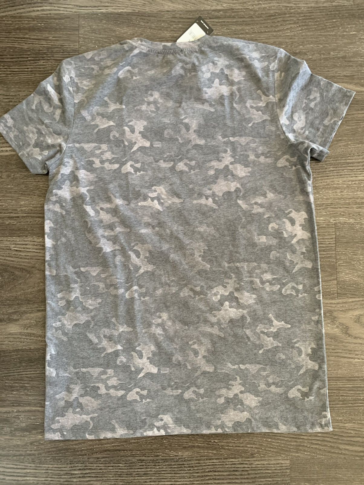 New Look × Vintage NEW LOOK faded vintage camo tall longline tshirt L Size US L / EU 52-54 / 3 - 7 Thumbnail
