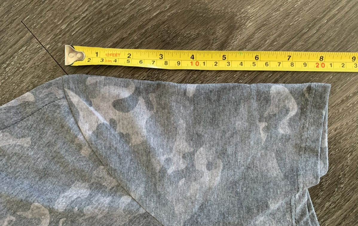 New Look × Vintage NEW LOOK faded vintage camo tall longline tshirt L Size US L / EU 52-54 / 3 - 6 Thumbnail