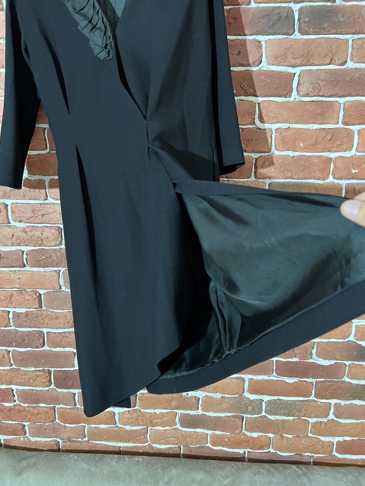 Louis Vuitton Louis Vuitton Dress Black Size 36 ☝️ Defects Size S / US 4 / IT 40 - 5 Thumbnail
