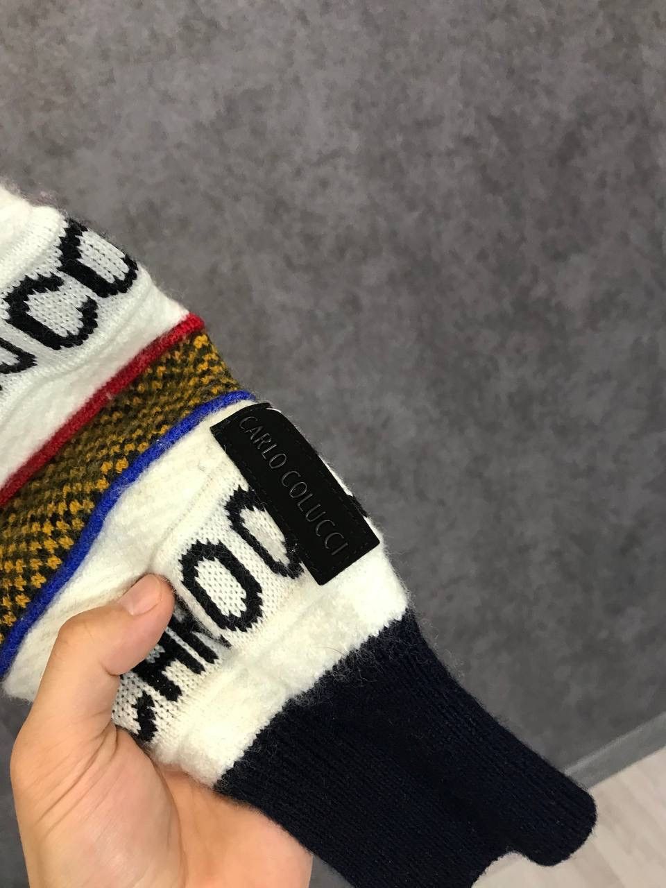 Carlo Colucci × Coogi × Designer Carlo Colucci monogram coogi style sweater Size US S / EU 44-46 / 1 - 5 Thumbnail