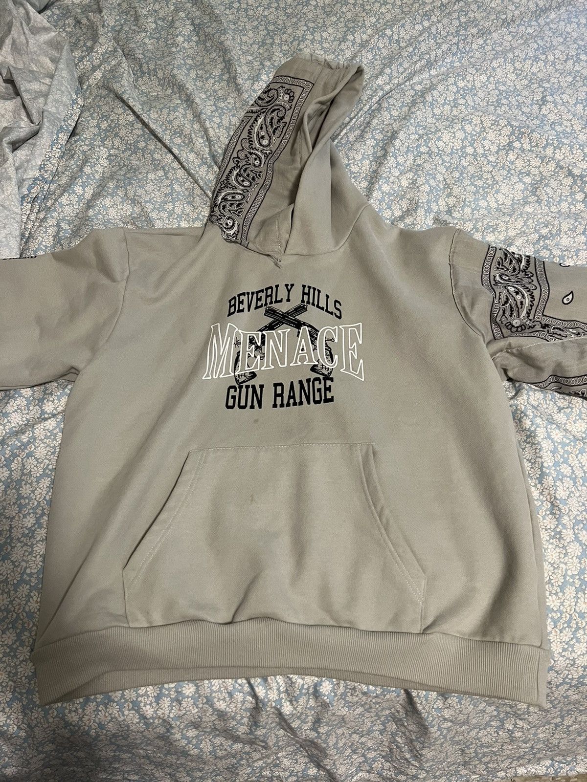 Menace Menace Los Angeles Beverly Hills Gun Range Hoodie | Grailed