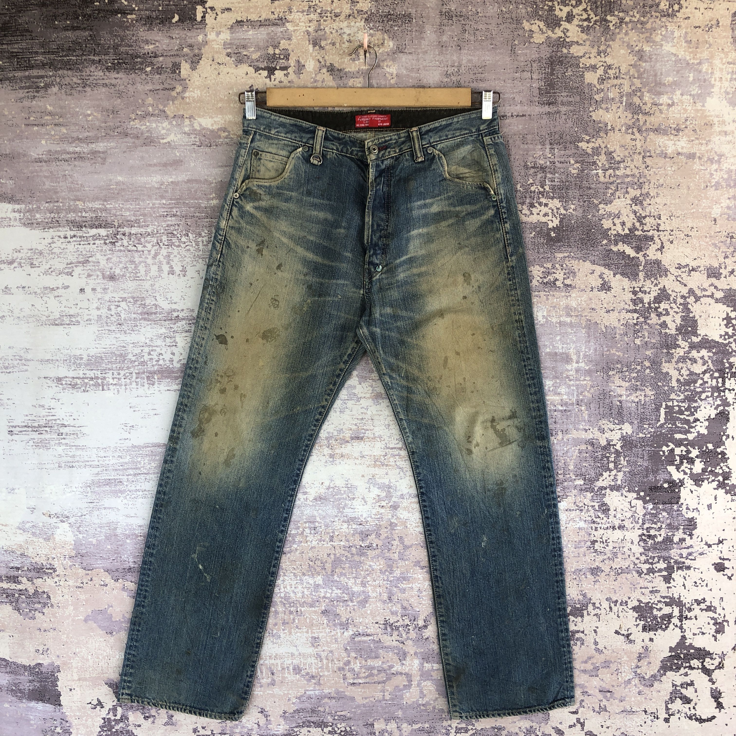 Vintage Nitraid Anti Babylon Japan Jeans Dirty Denim Pants