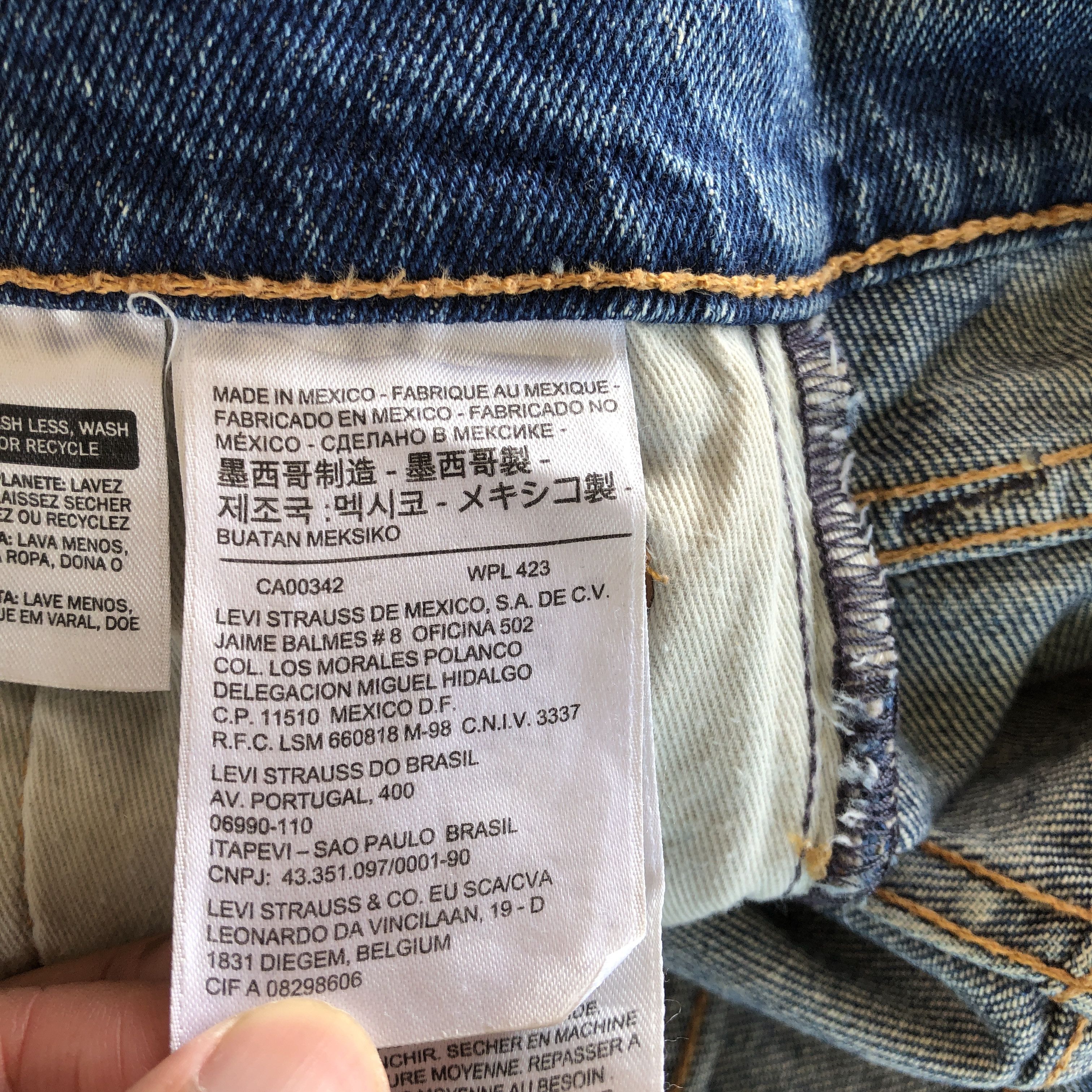 Levi's × Vintage Vintage Levi's Jeans Levis Slim Skinny Tapered Leg Denim Size US 30 / EU 46 - 10 Thumbnail