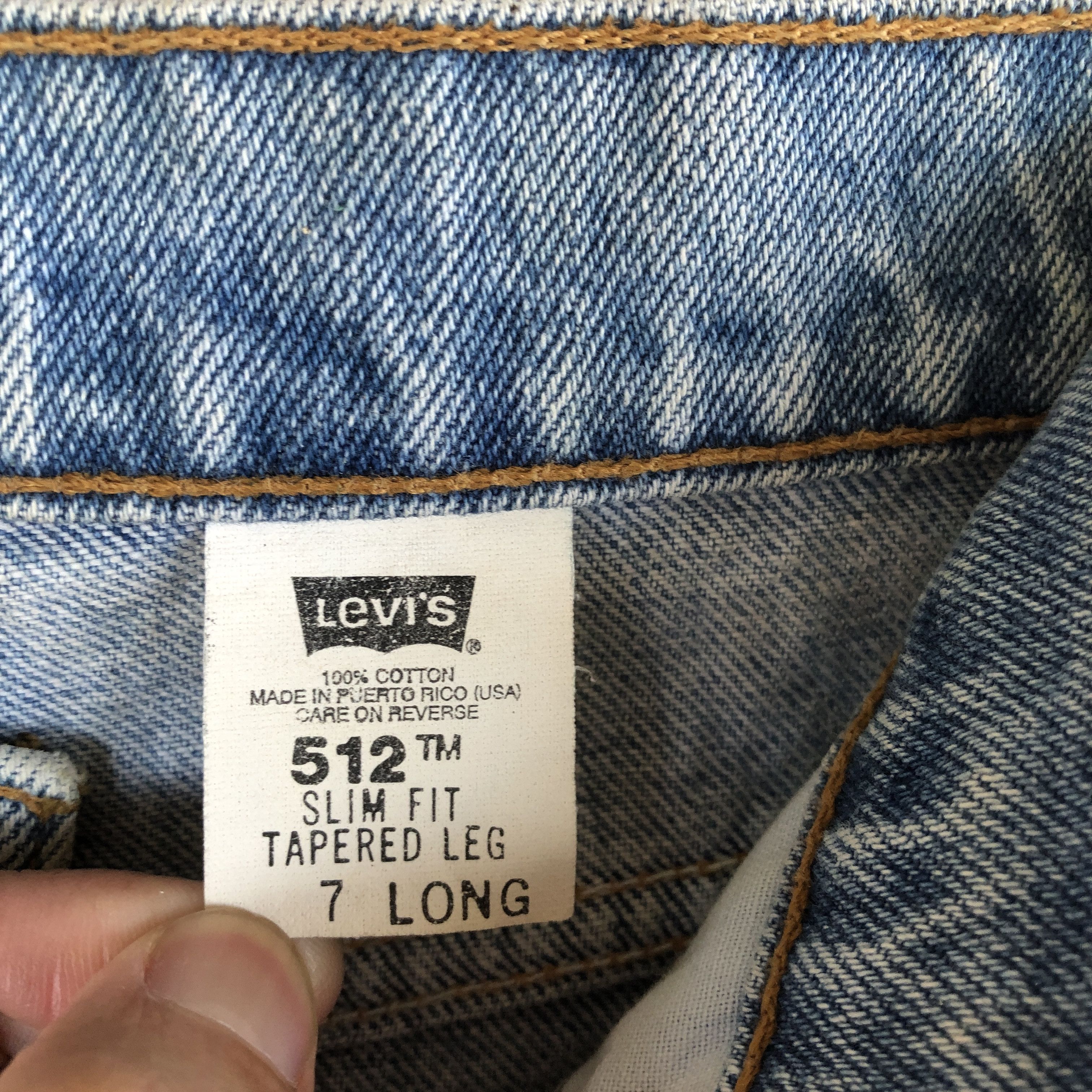 Levi's × Vintage Vintage Levi's Sun Faded Jeans Levis Dirty Light Wash Denim Size 24" / US 00 / IT 34 - 9 Thumbnail