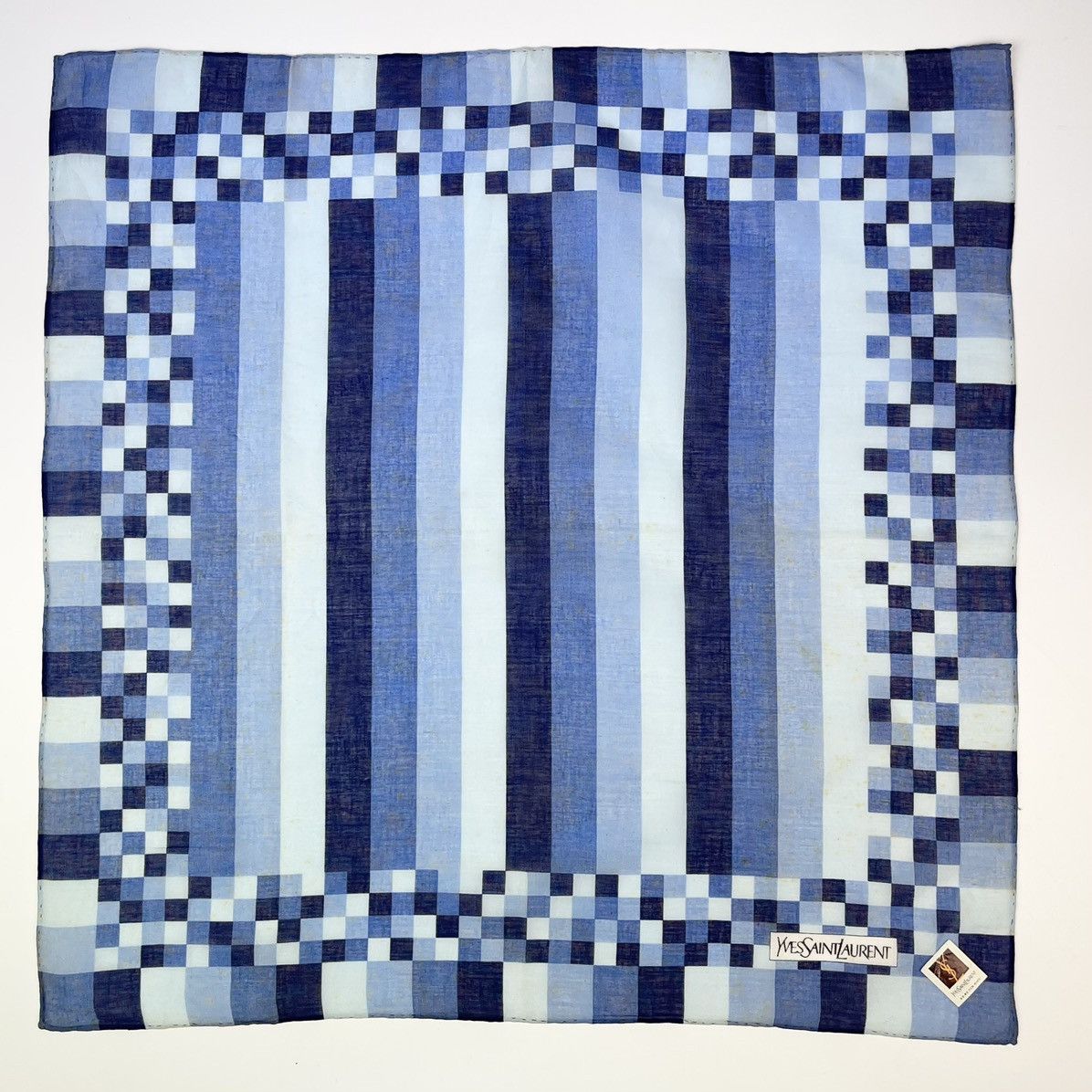 Vintage × Yves Saint Laurent YSL bandana handkerchief neckerchief scarf Size ONE SIZE - 10 Thumbnail