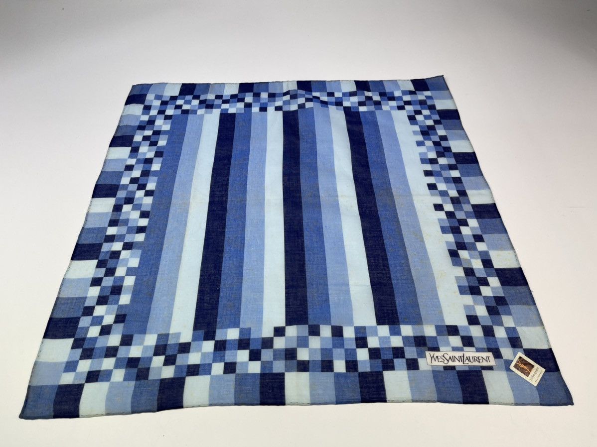 Vintage × Yves Saint Laurent YSL bandana handkerchief neckerchief scarf Size ONE SIZE - 7 Thumbnail