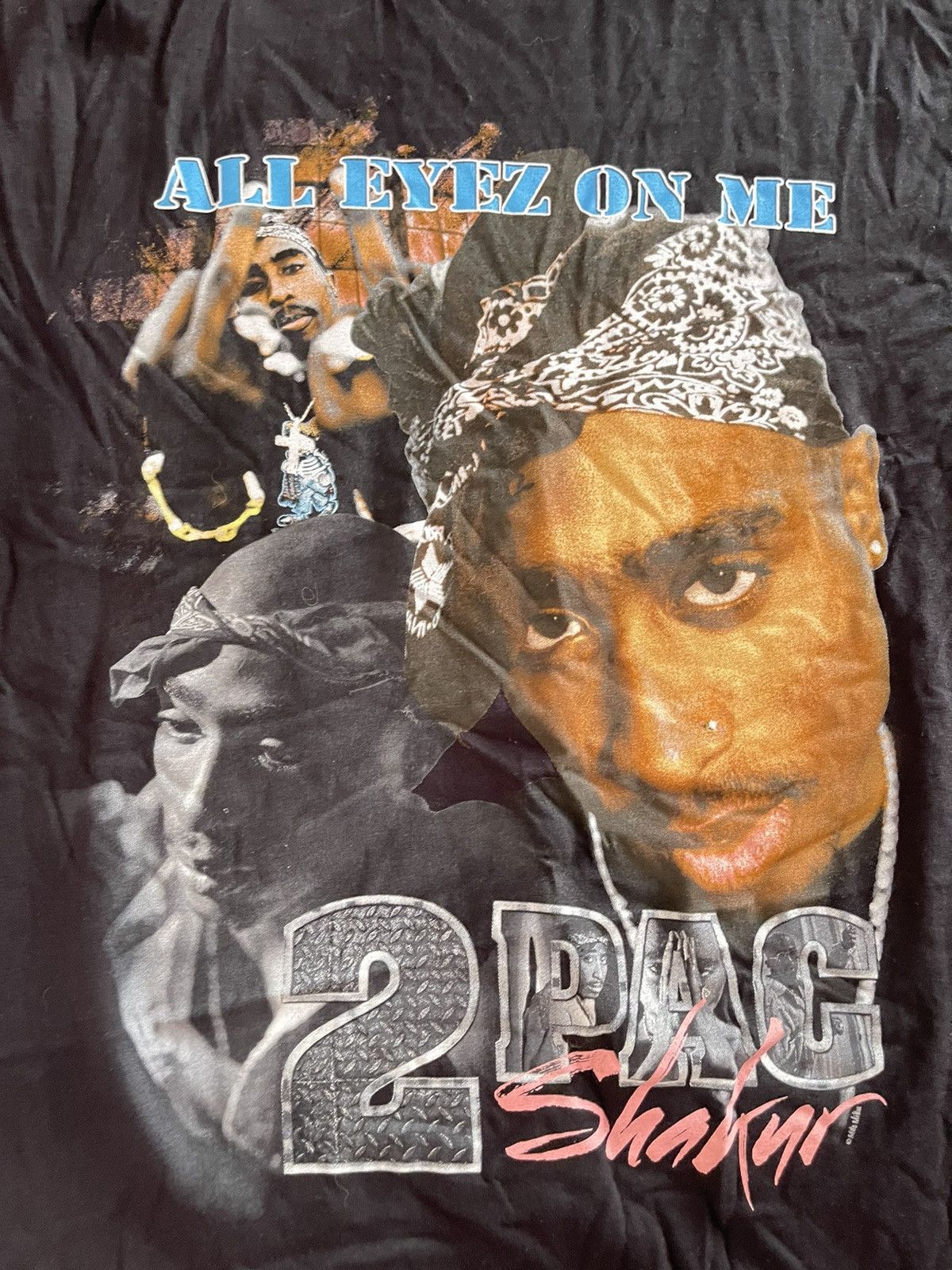 Rap Tees 2pac Shakur Makaveli official t-shirt Size US XL / EU 56 / 4 - 2 Thumbnail