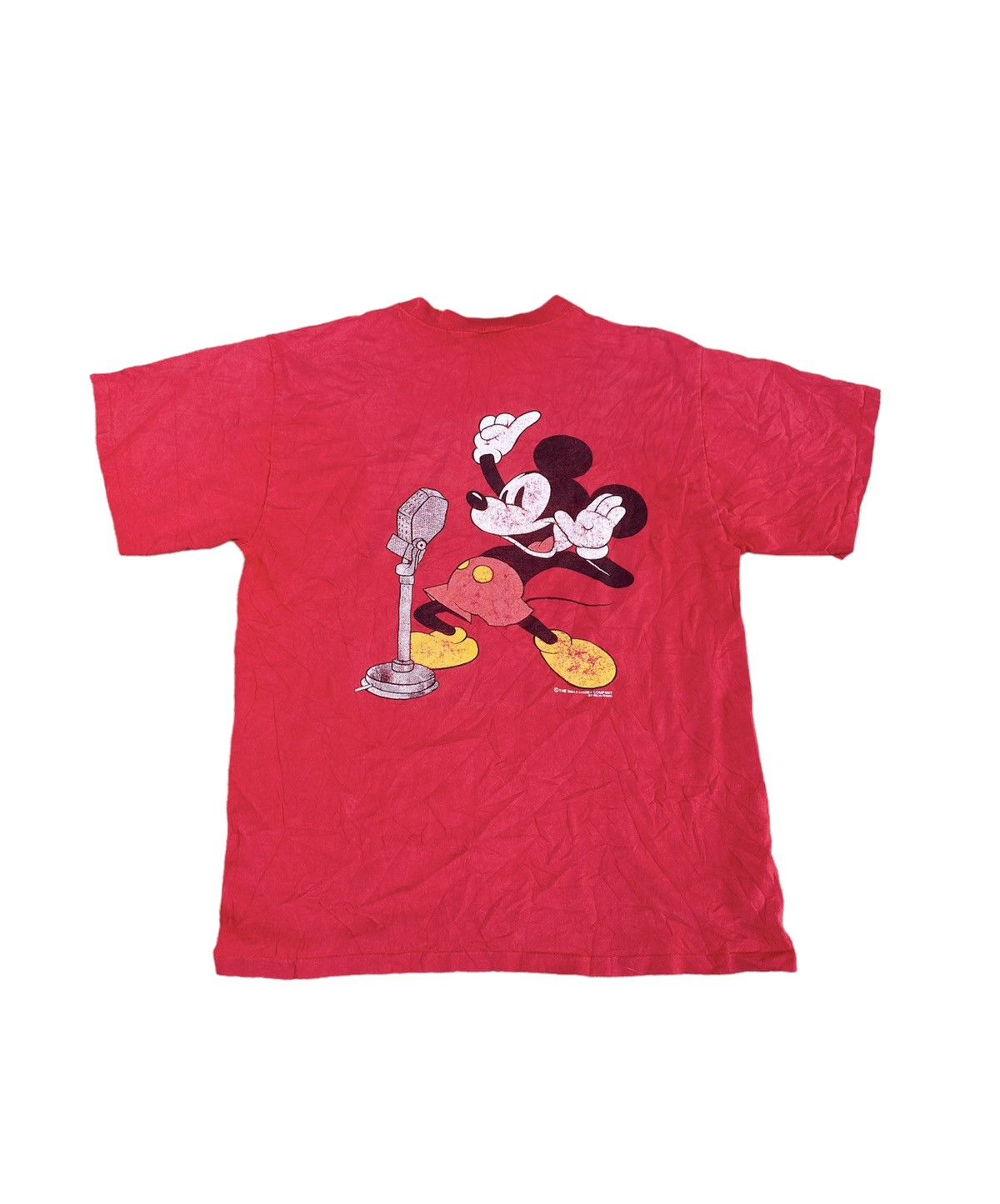 Cartoon Network × Disney × Vintage Vintage 90’s Disney Mickey Mouse Back Print Tees Size US L / EU 52-54 / 3 - 1 Thumbnail