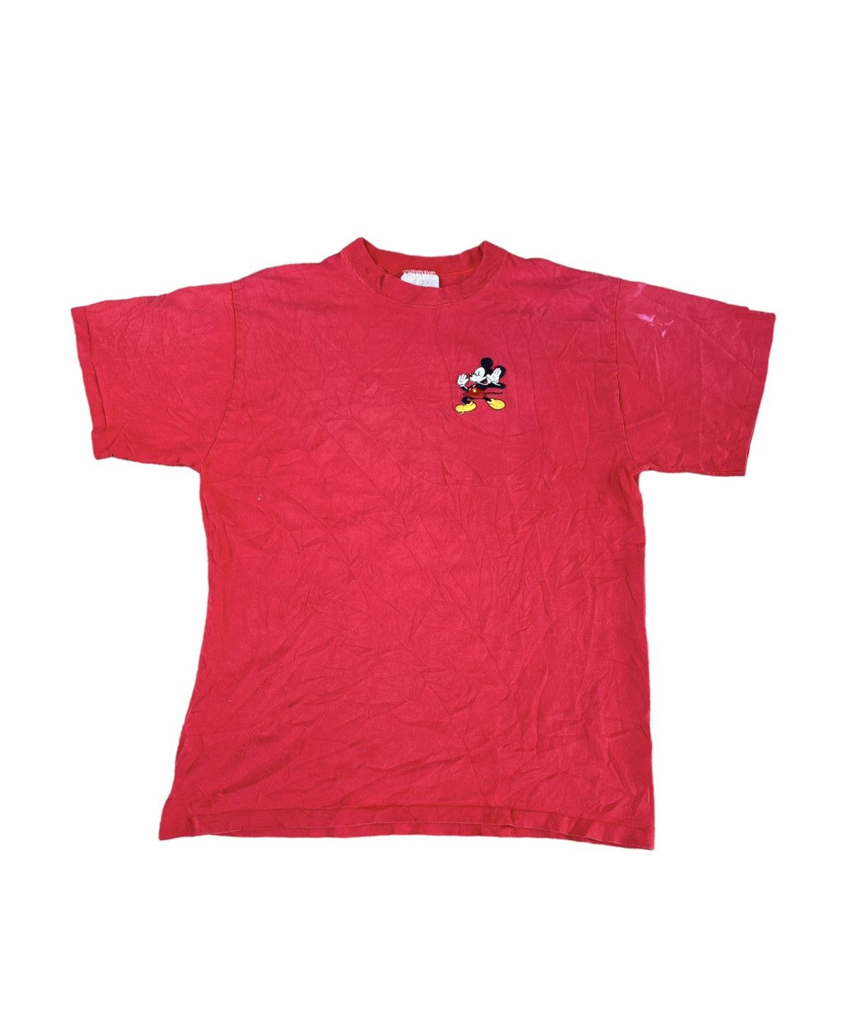 Cartoon Network × Disney × Vintage Vintage 90’s Disney Mickey Mouse Back Print Tees Size US L / EU 52-54 / 3 - 2 Thumbnail