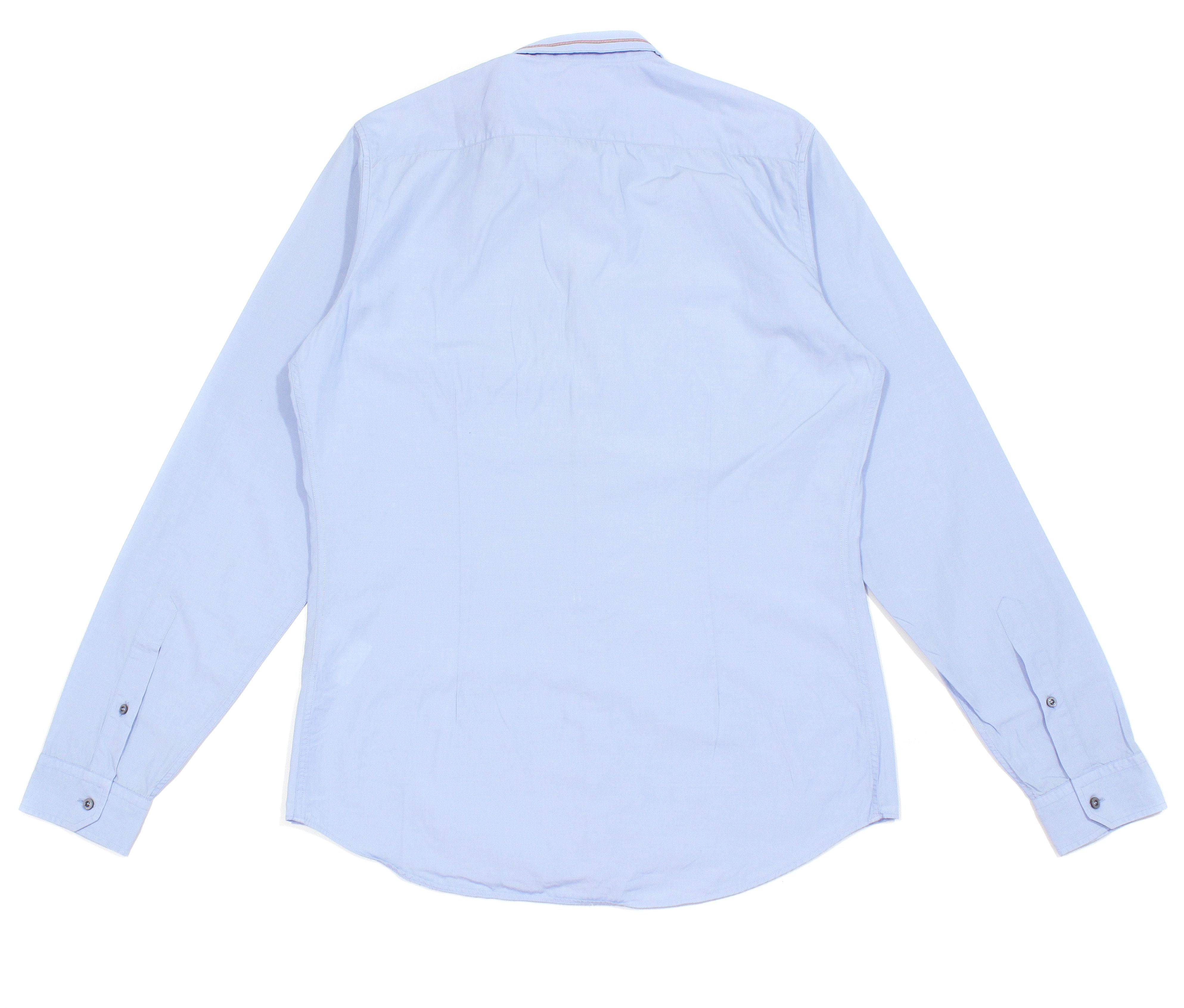 Gucci 2012 Dress Collar Stripe Skinny Fit Shirt 41 Size Size US XL / EU 56 / 4 - 2 Thumbnail