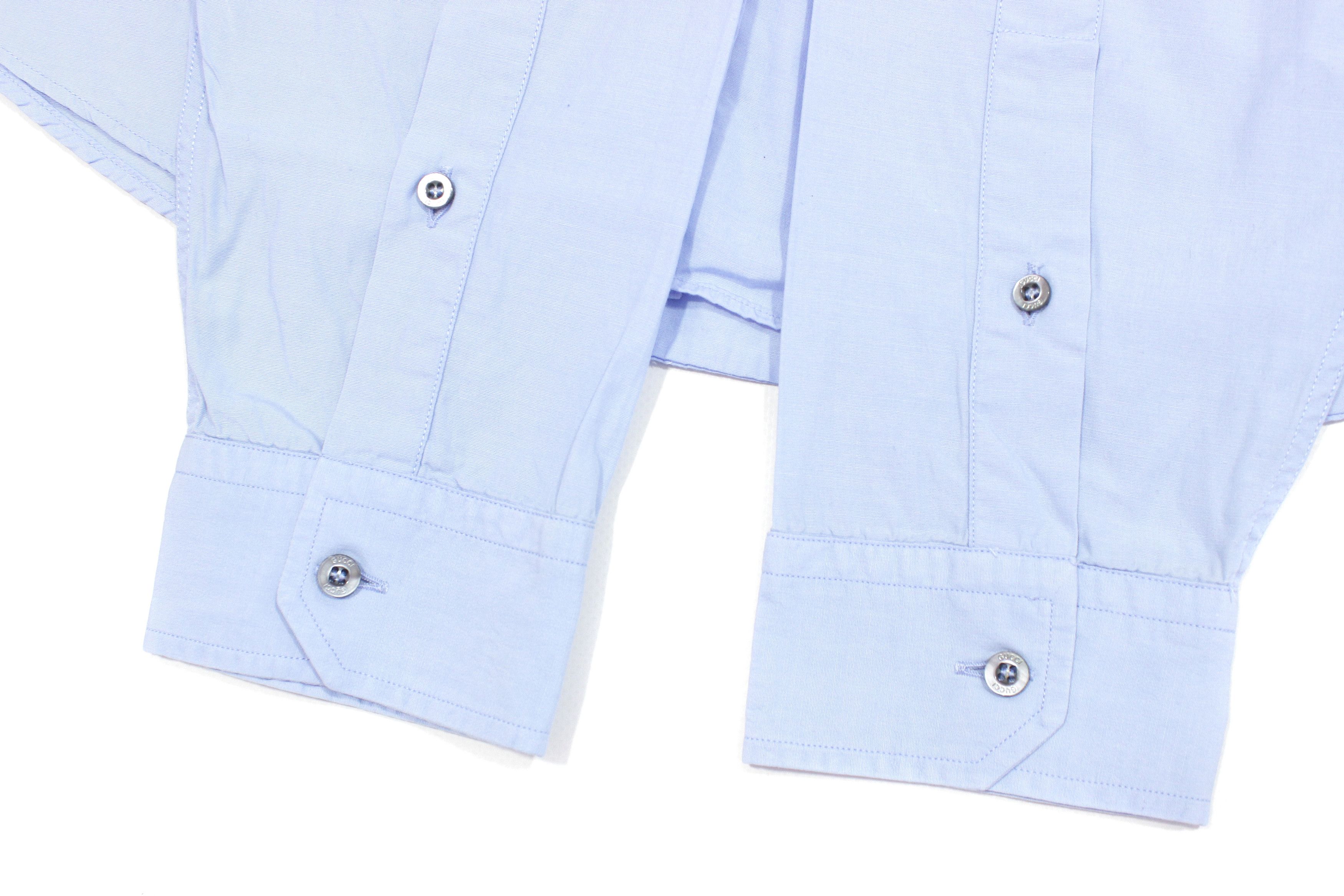 Gucci 2012 Dress Collar Stripe Skinny Fit Shirt 41 Size Size US XL / EU 56 / 4 - 7 Thumbnail