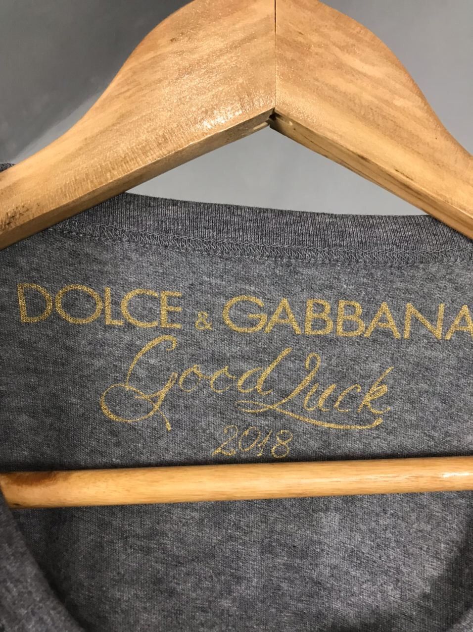 Dolce & Gabbana Dolce & Gabbana Luxury Gray Tee Size US S / EU 44-46 / 1 - 3 Thumbnail