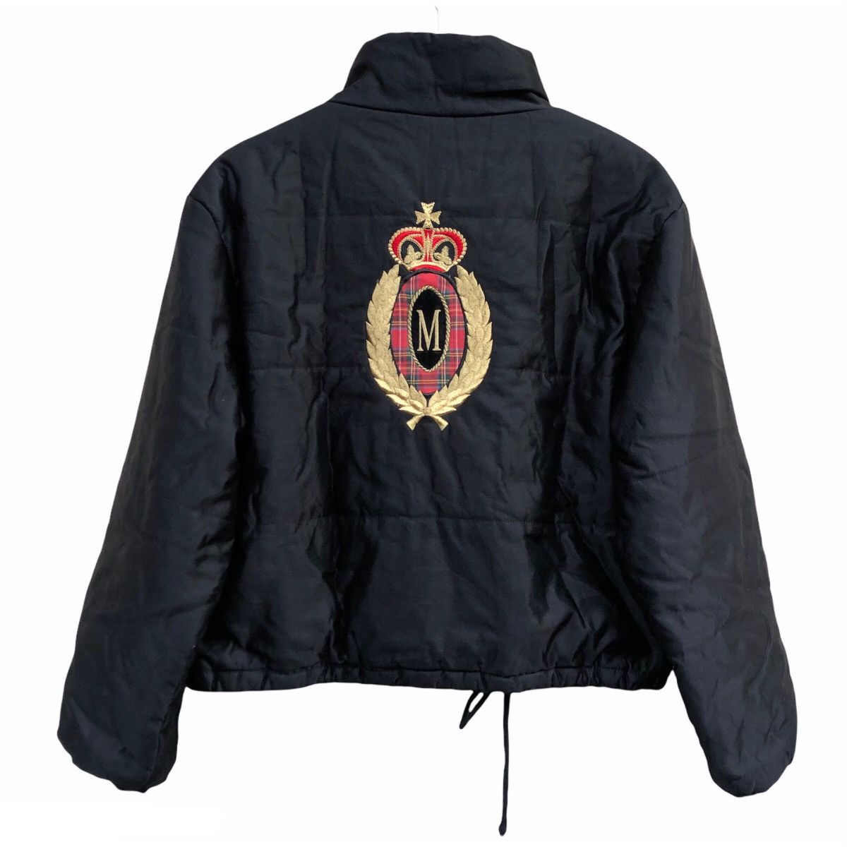 Vintage Vintage Italian Designer Cropped Puffer Jacket Size US M / EU 48-50 / 2 - 2 Thumbnail