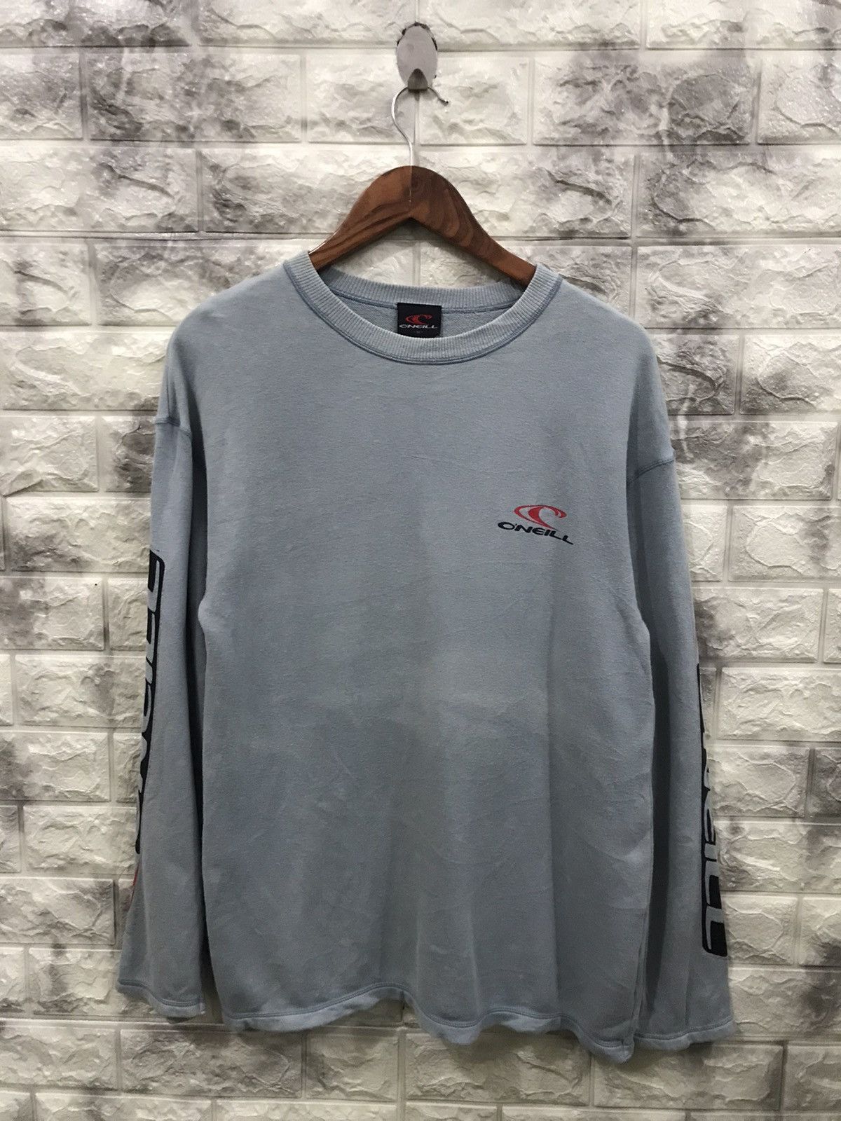O'Neill × Vintage Vintage Oneill Sweatshirts Size US M / EU 48-50 / 2 - 1 Thumbnail