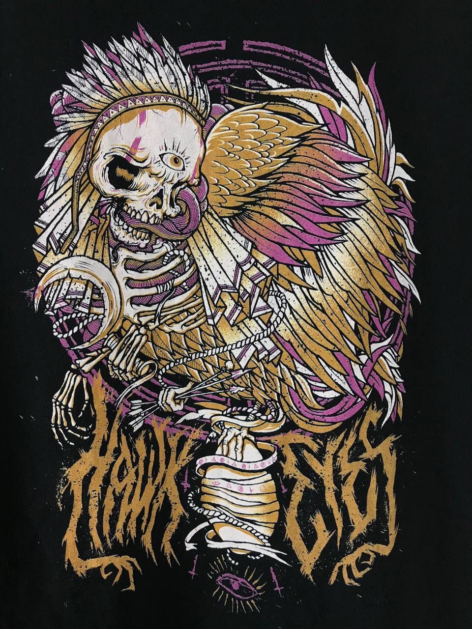 Vintage Skull Skeleton Vintage Rock Tee Size US S / EU 44-46 / 1 - 3 Thumbnail