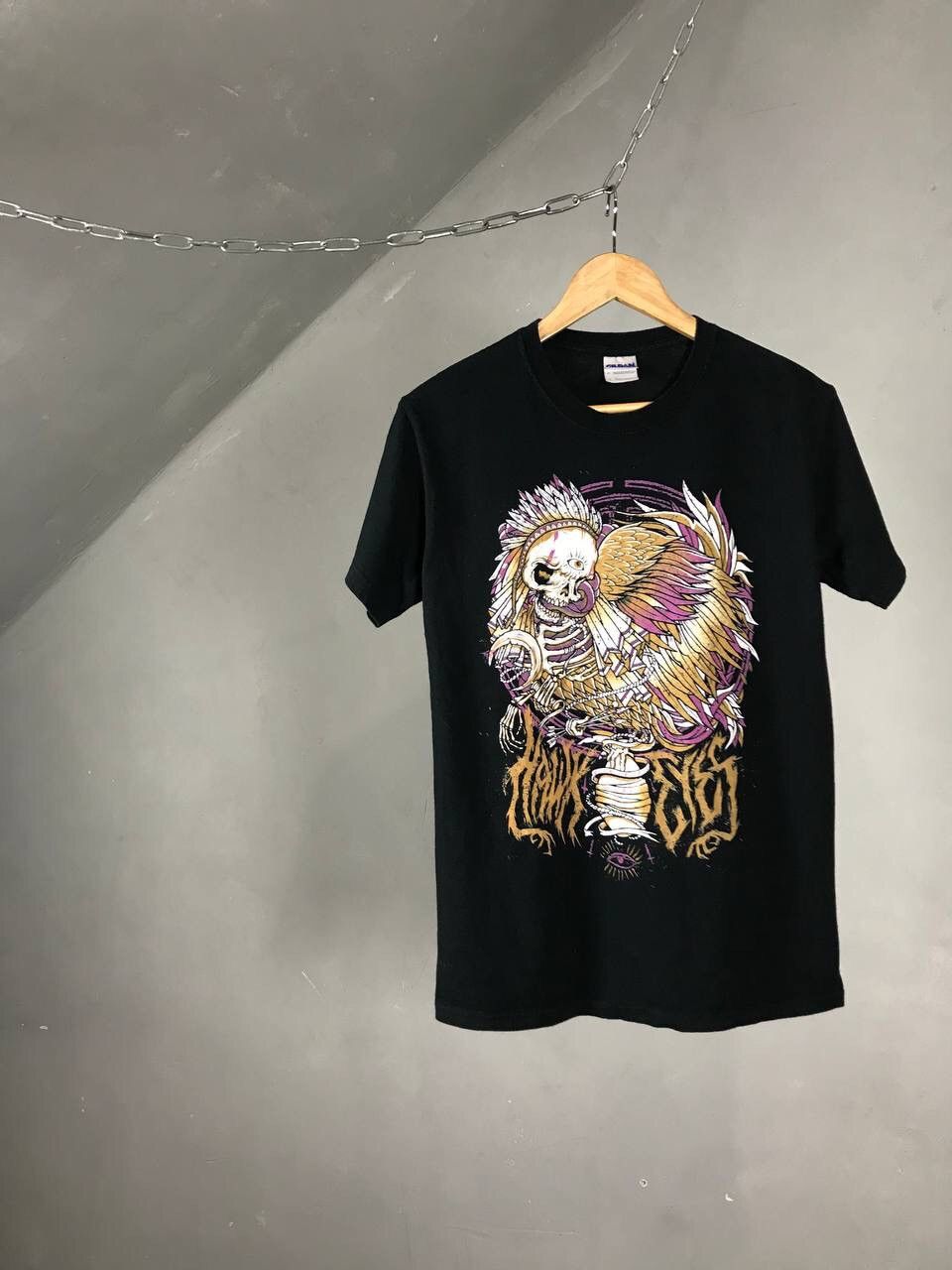 Vintage Skull Skeleton Vintage Rock Tee Size US S / EU 44-46 / 1 - 1 Thumbnail