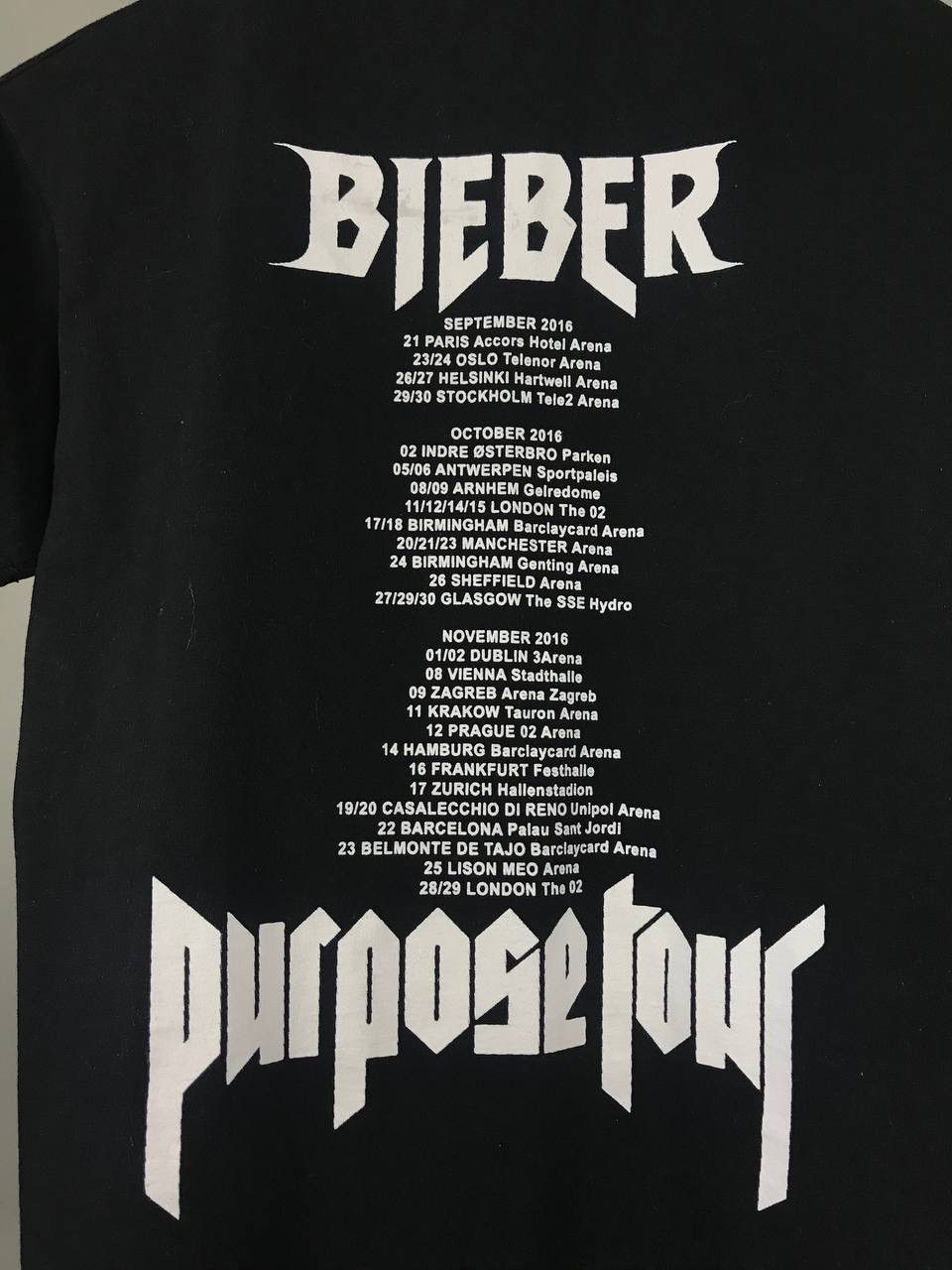 Justin Bieber Justin Bieber vintage tour tee Size US S / EU 44-46 / 1 - 7 Thumbnail